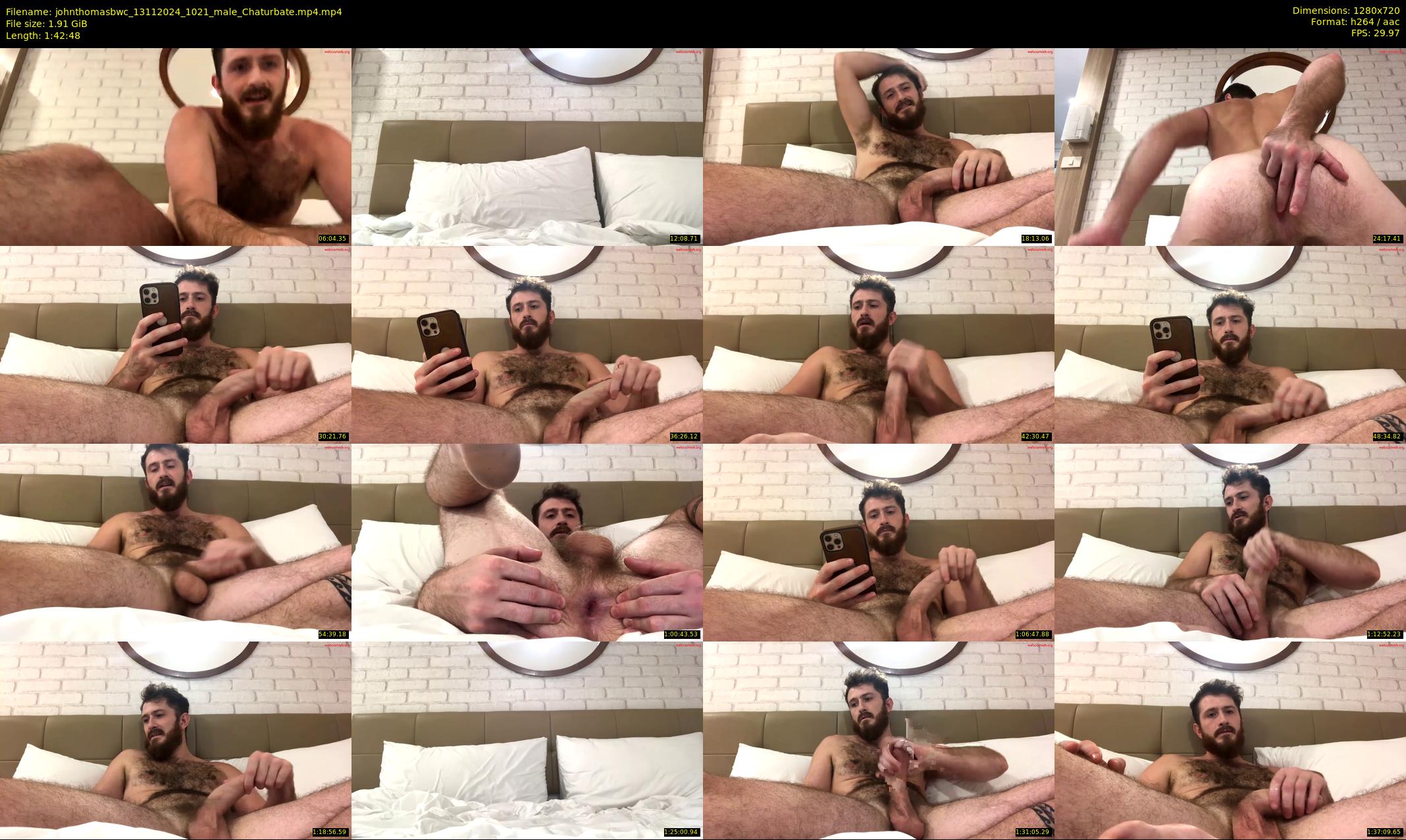 johnthomasbwc — 103 minute Chaturbate male cam show recording, 720p, Nov 13, 2024