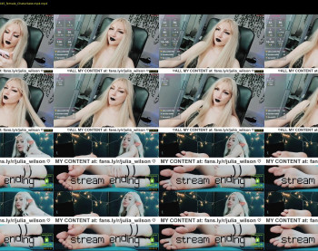 julia_wilson — 11 minute Chaturbate female cam show recording, 720p, Nov 13, 2024