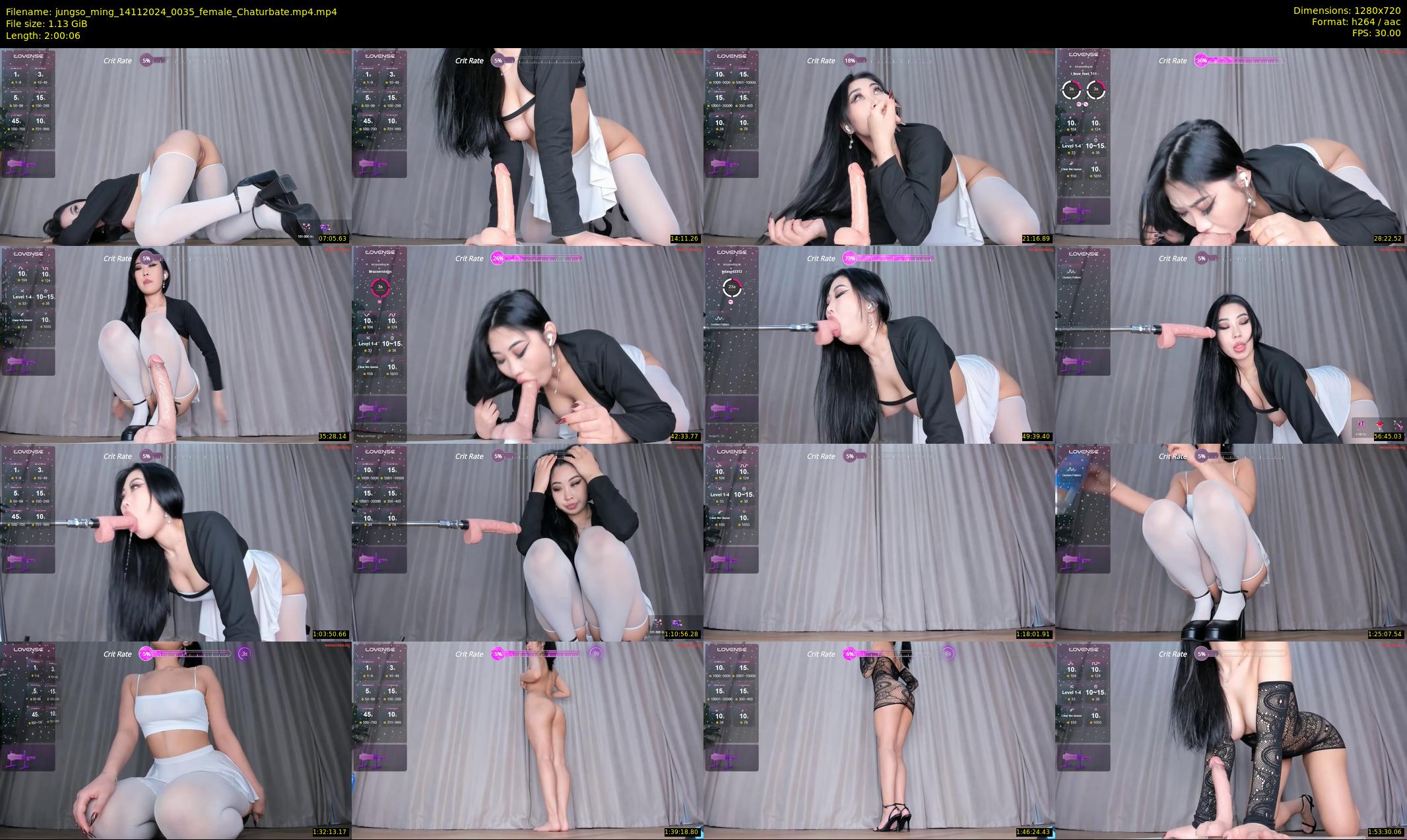 jungso_ming — 121 minute Chaturbate female cam show recording, 720p, Nov 14, 2024