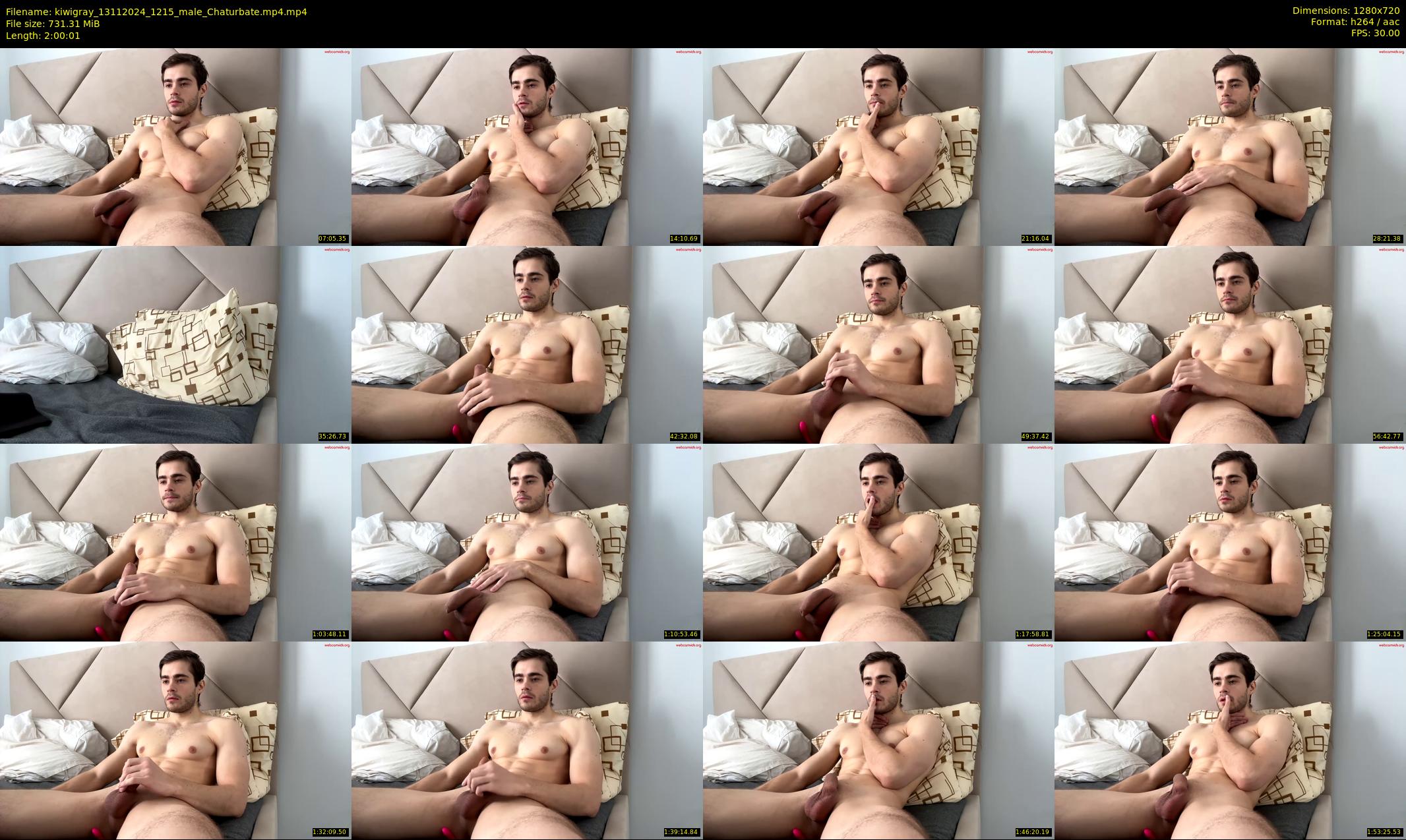 kiwigray — 121 minute Chaturbate male cam show recording, 720p, Nov 13, 2024