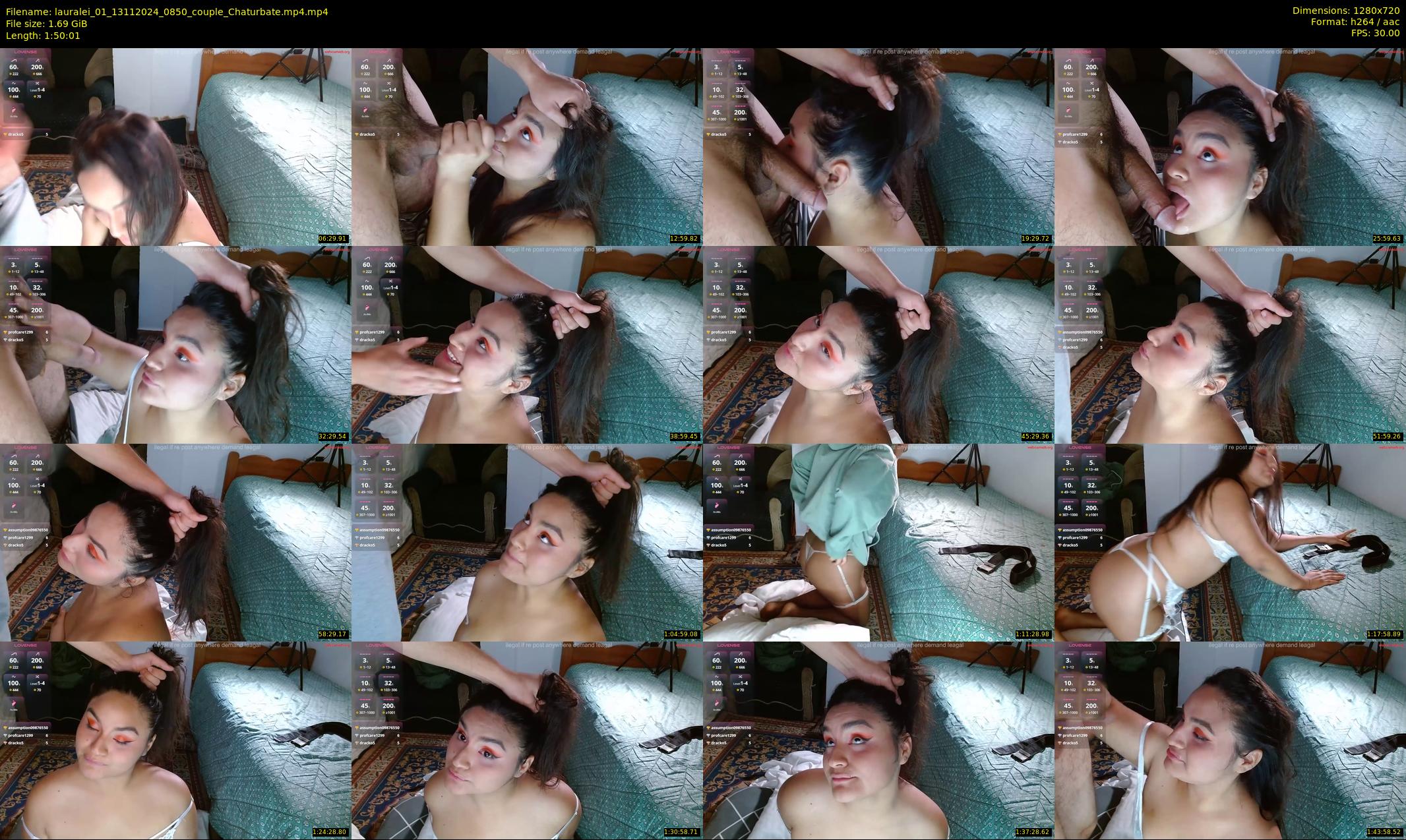 lauralei_01 — 111 minute Chaturbate couple cam show recording, 720p, Nov 13, 2024