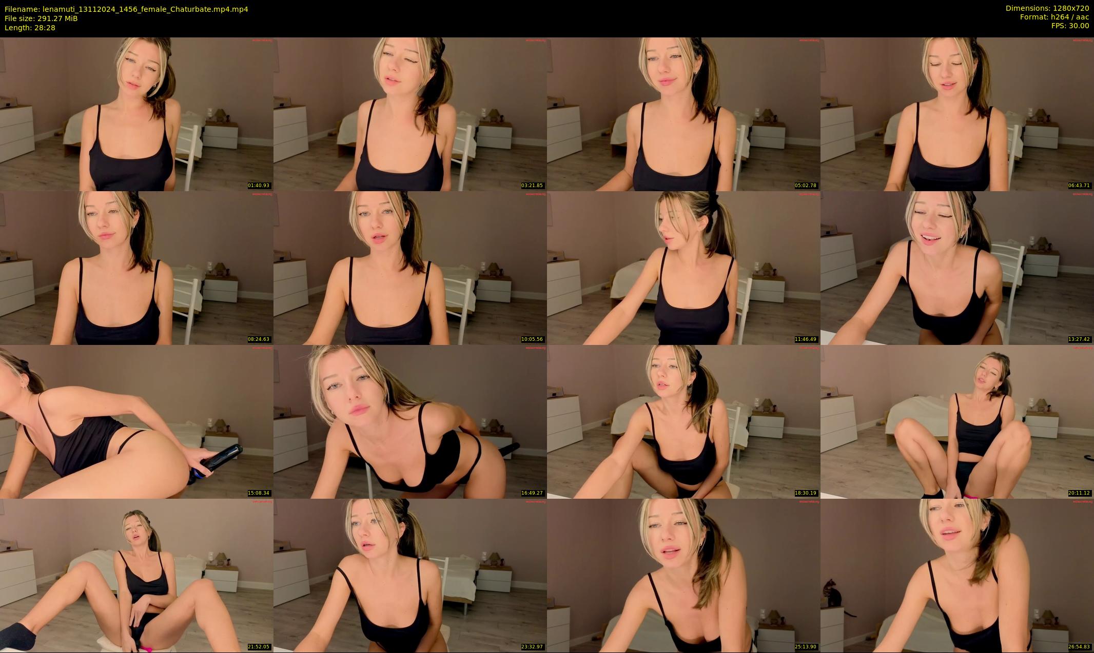 lenamuti — 29 minute Chaturbate female cam show recording, 720p, Nov 13, 2024