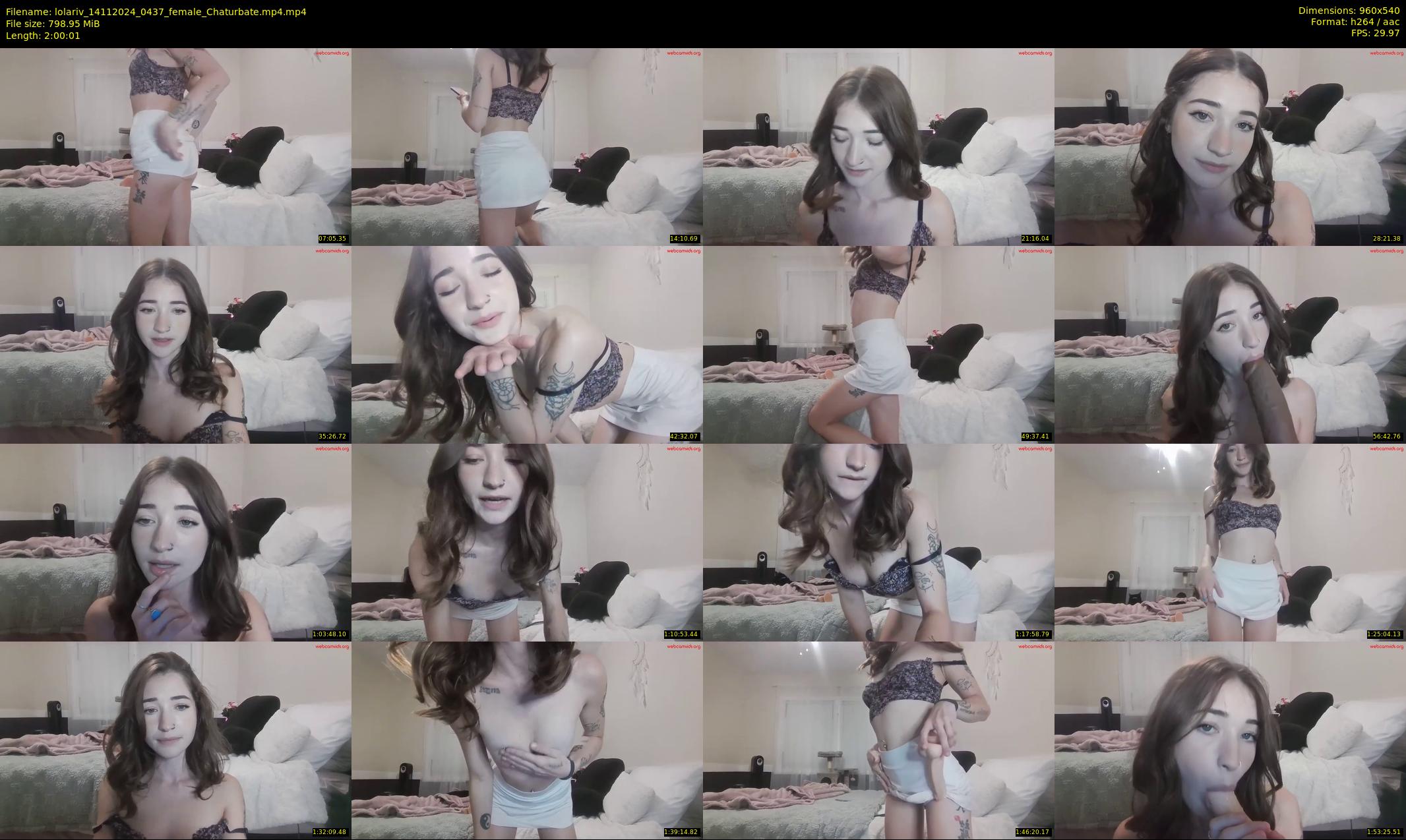 lolariv — 121 minute Chaturbate female cam show recording, 480p, Nov 14, 2024