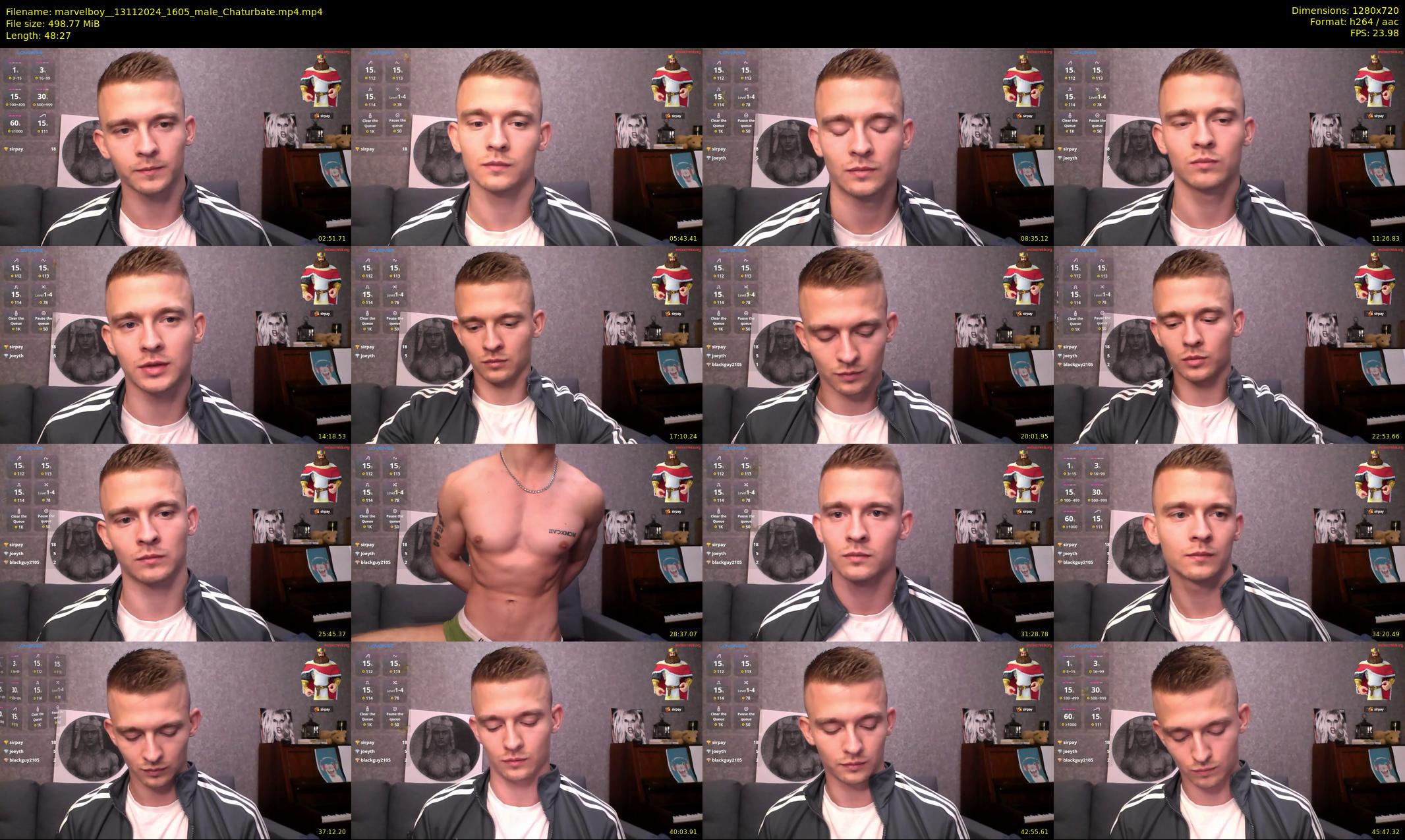 marvelboy_ — 49 minute Chaturbate male cam show recording, 720p, Nov 13, 2024