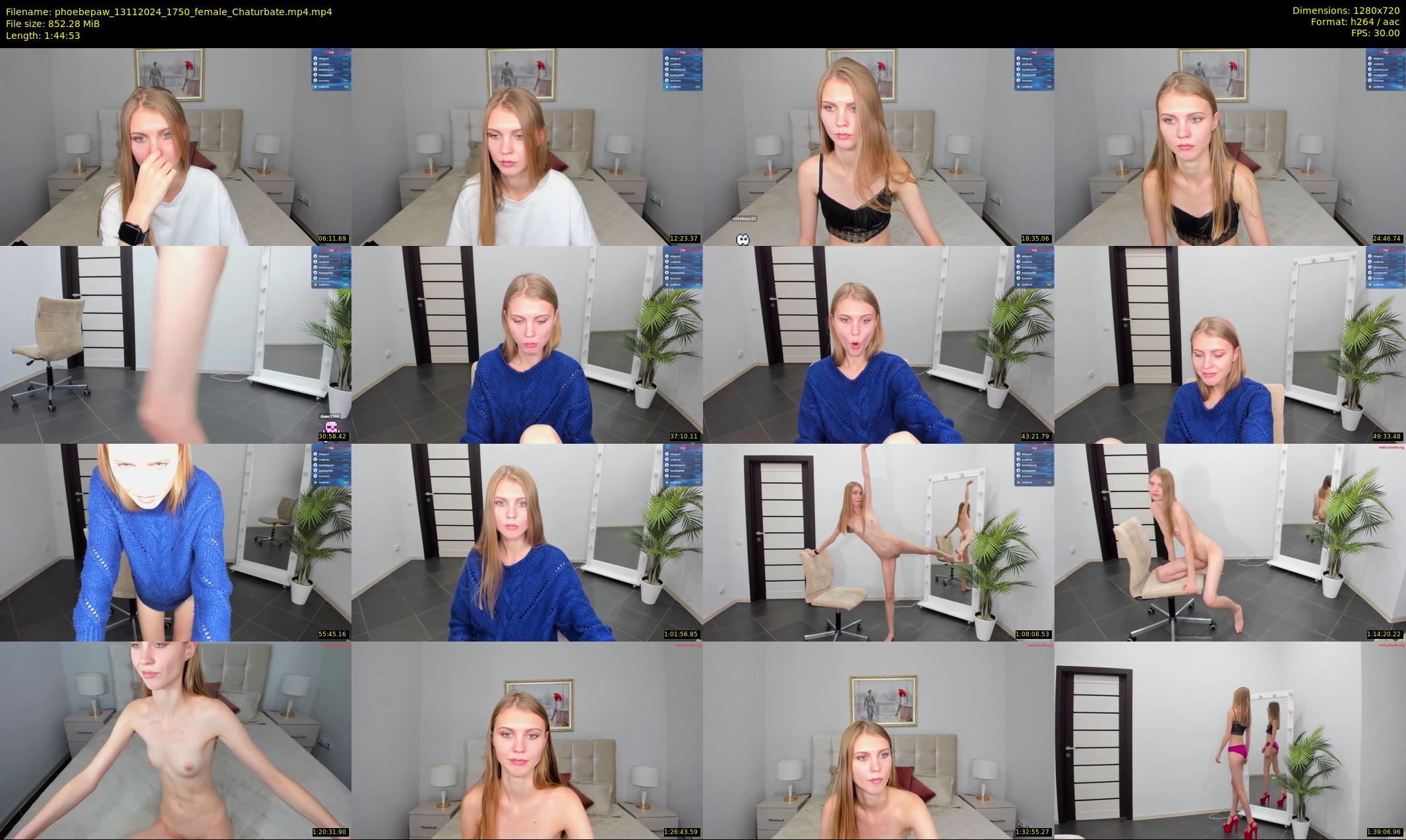 phoebepaw — 105 minute Chaturbate female cam show recording, 720p, Nov 13, 2024
