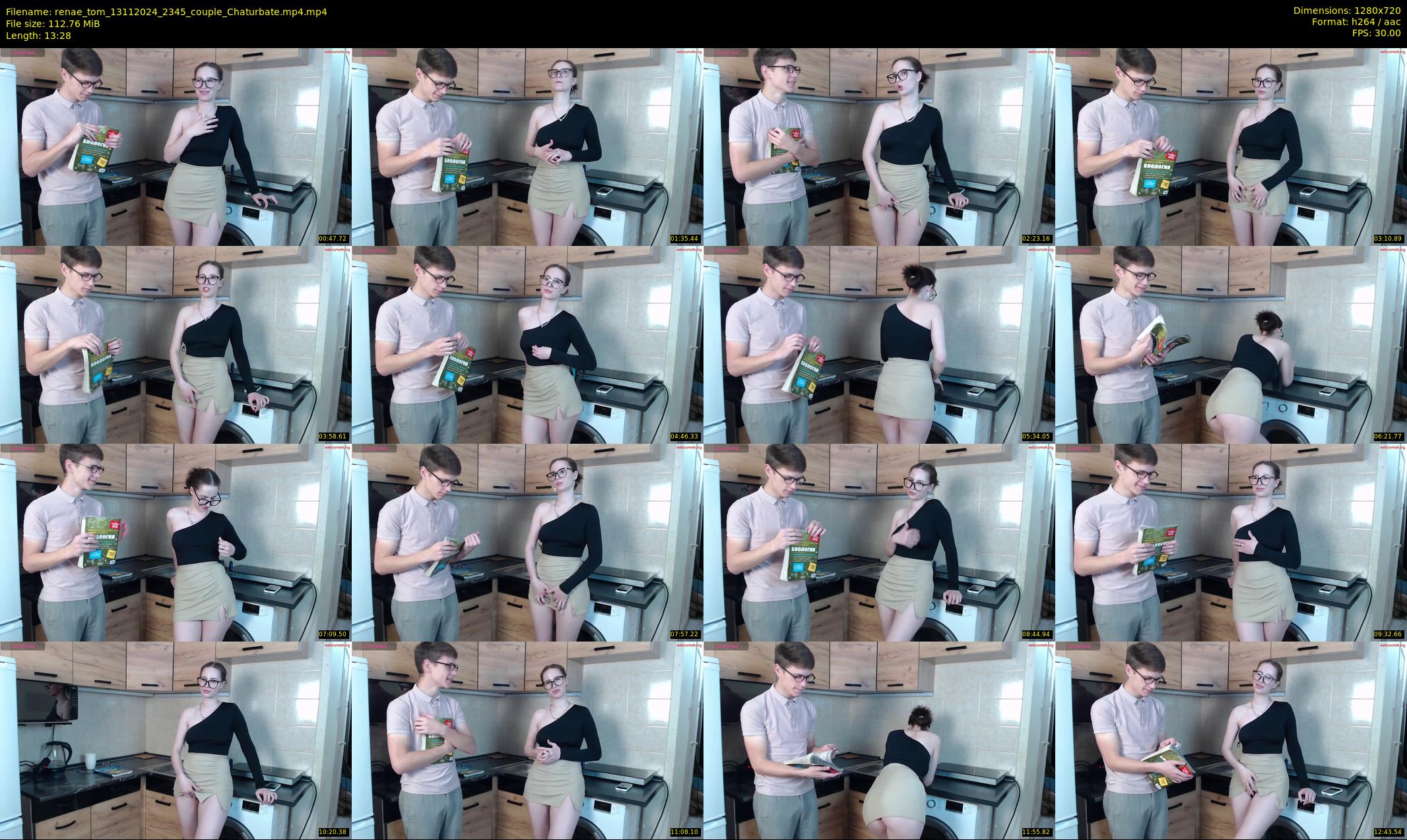 renae_tom — 14 minute Chaturbate couple cam show recording, 720p, Nov 13, 2024