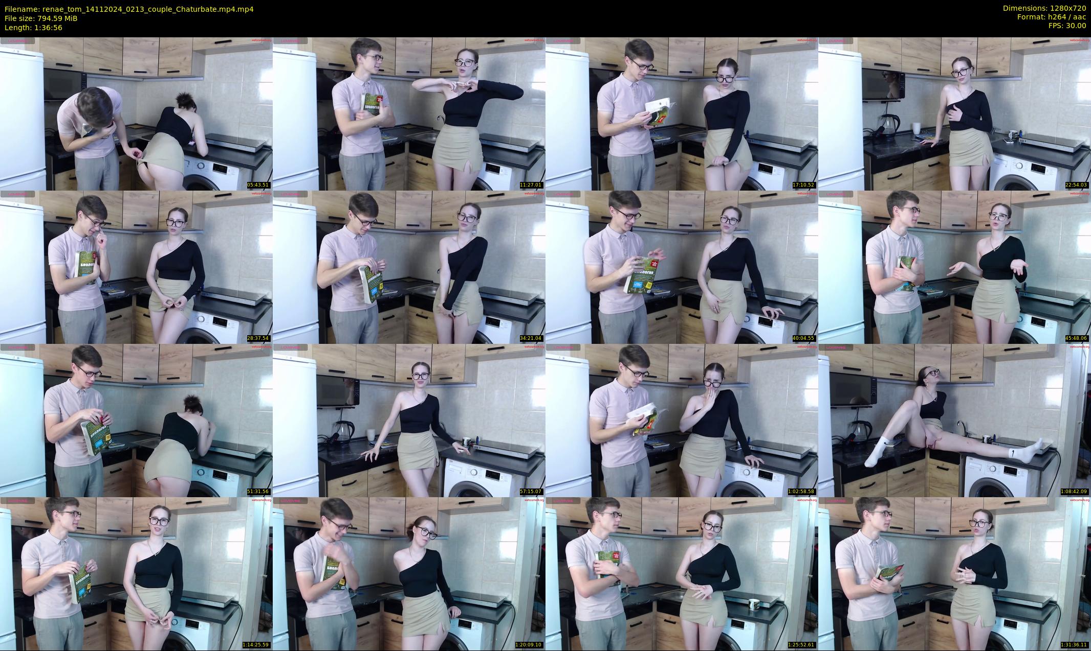 renae_tom — 97 minute Chaturbate couple cam show recording, 720p, Nov 14, 2024