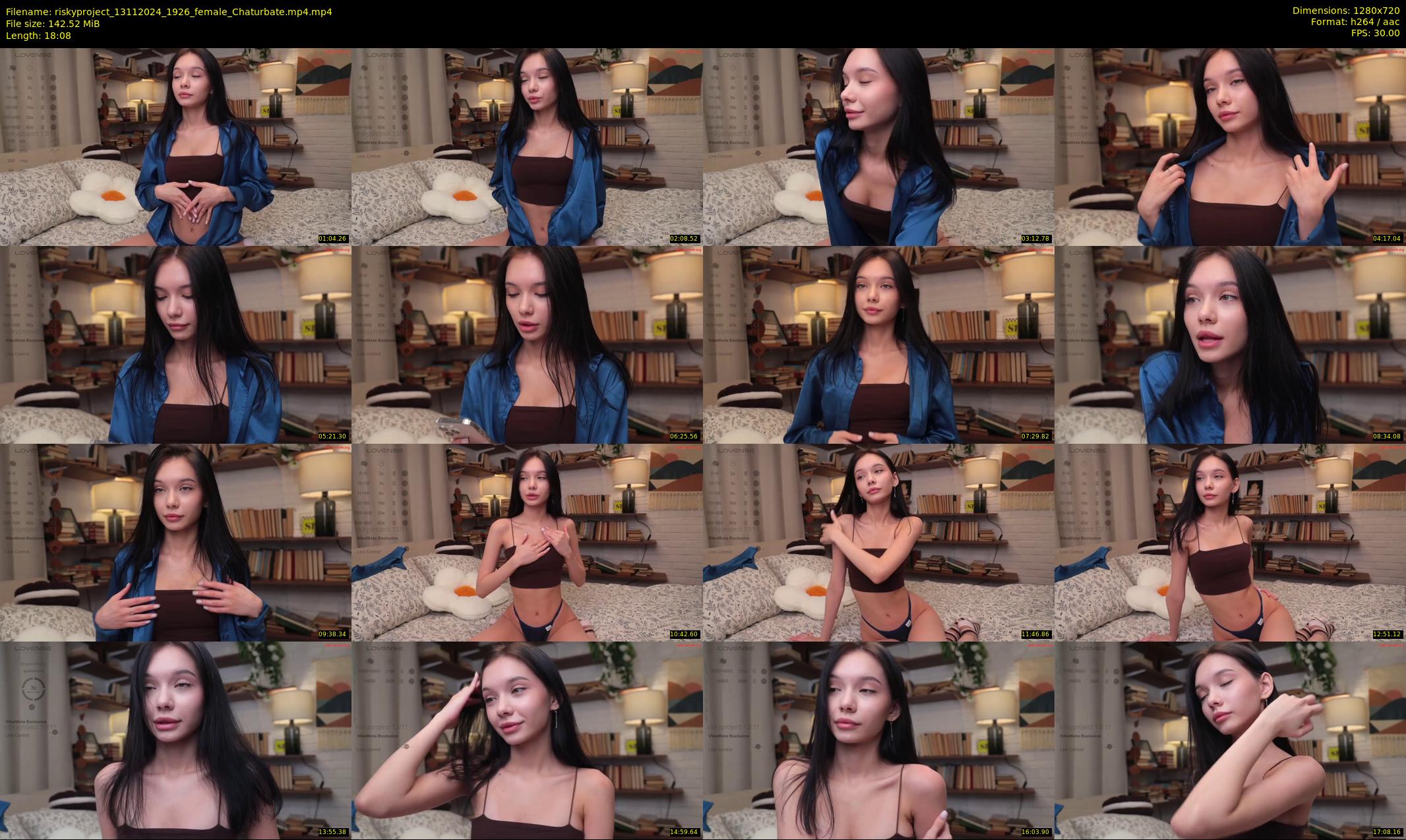 riskyproject — 19 minute Chaturbate couple cam show recording, 720p, Nov 13, 2024