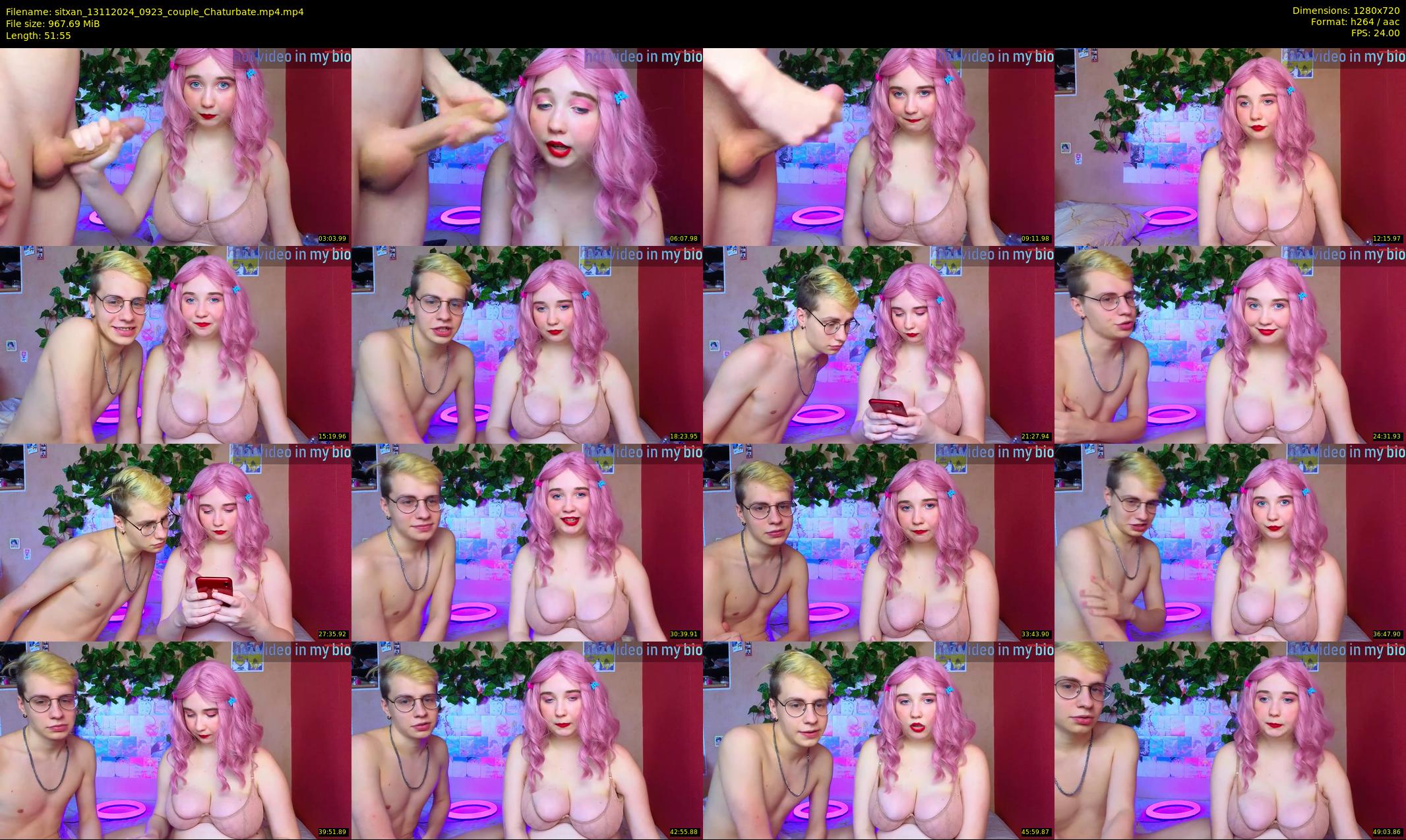 sitxan — 52 minute Chaturbate female cam show recording, 720p, Nov 13, 2024