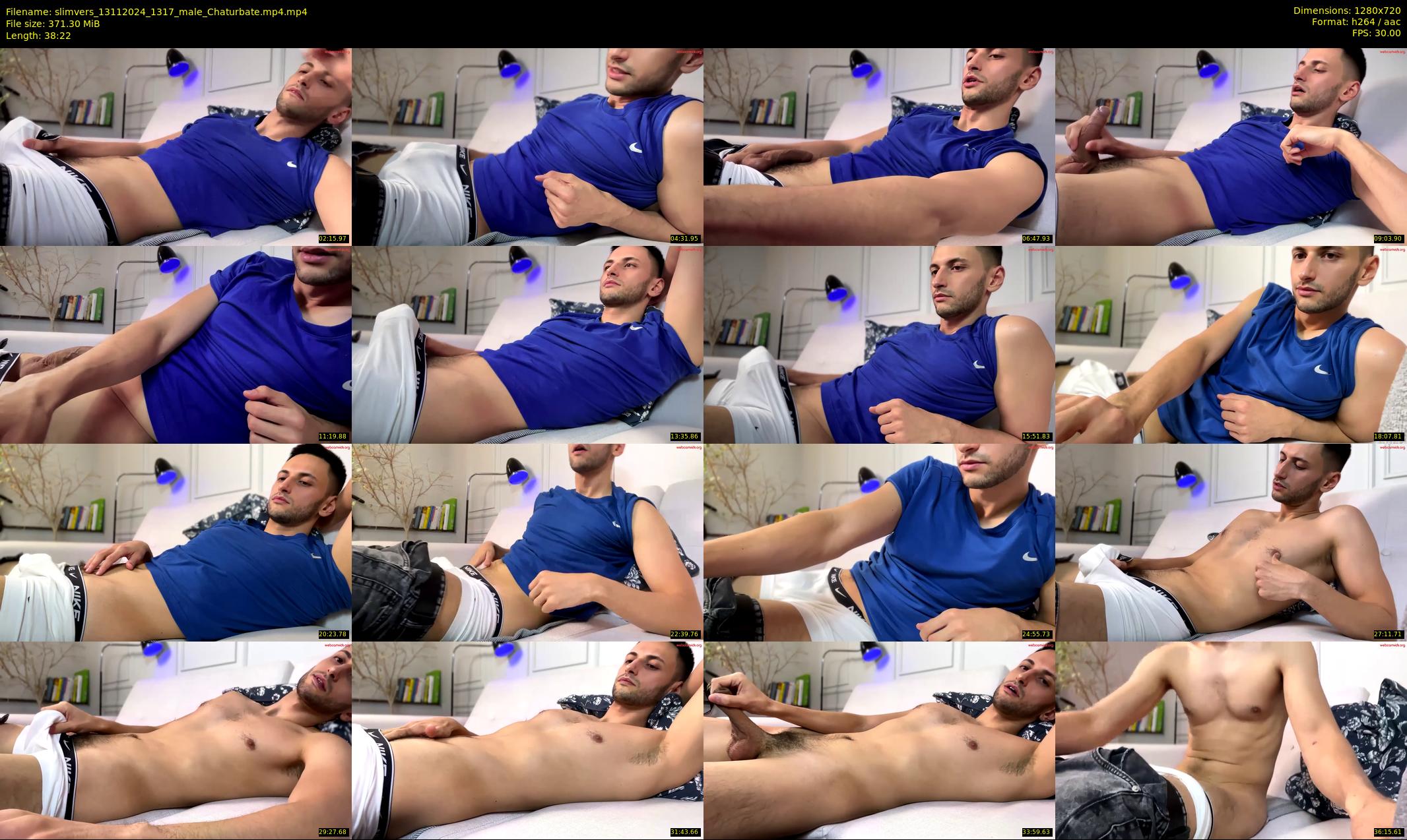 slimvers — 39 minute Chaturbate male cam show recording, 720p, Nov 13, 2024