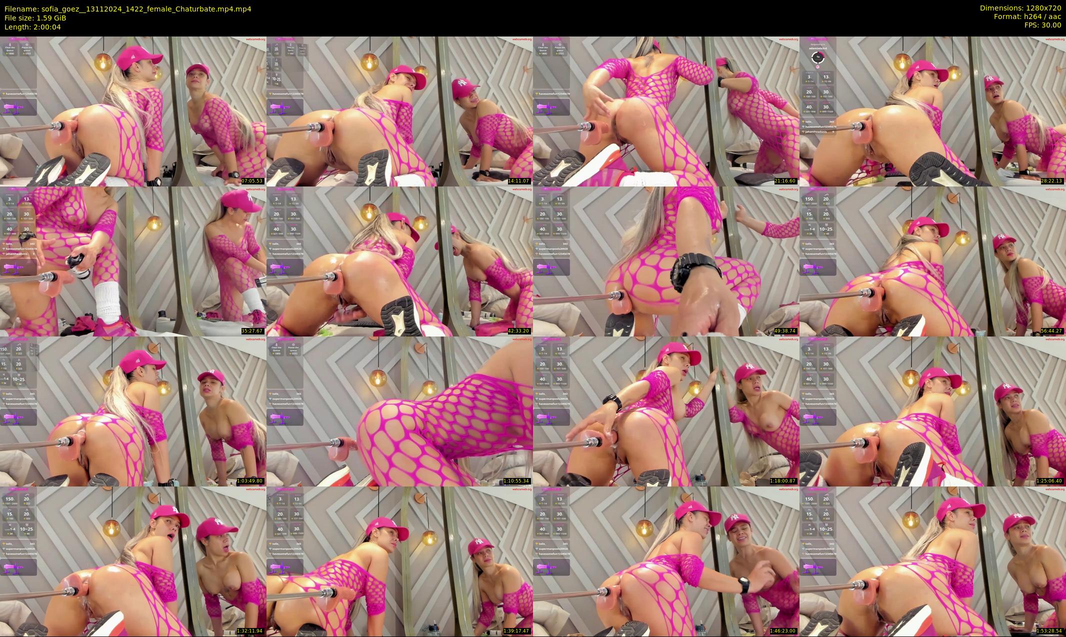 sofia_goez_ — 121 minute Chaturbate female cam show recording, 720p, Nov 13, 2024