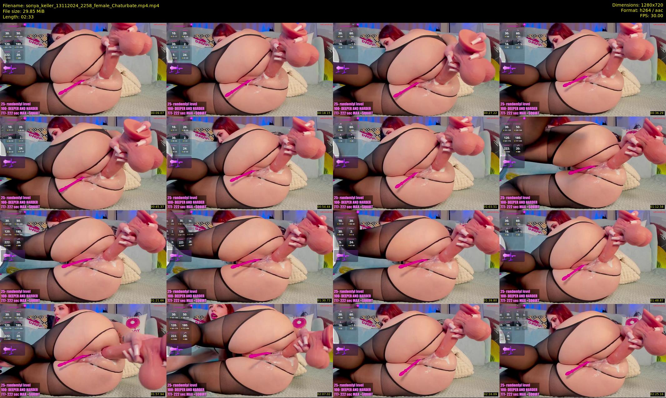 sonya_keller — 3 minute Chaturbate female cam show recording, 720p, Nov 13, 2024