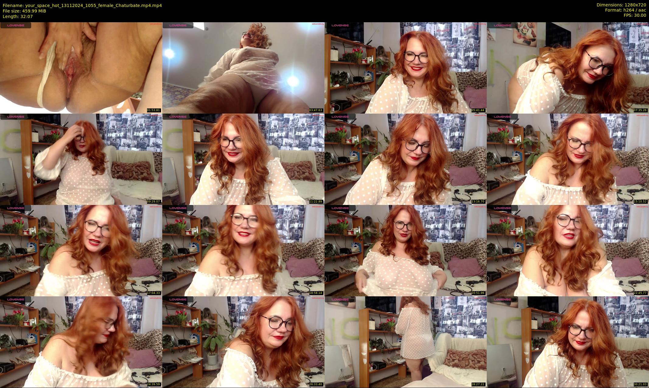 your_space_hot — 33 minute Chaturbate female cam show recording, 720p, Nov 13, 2024