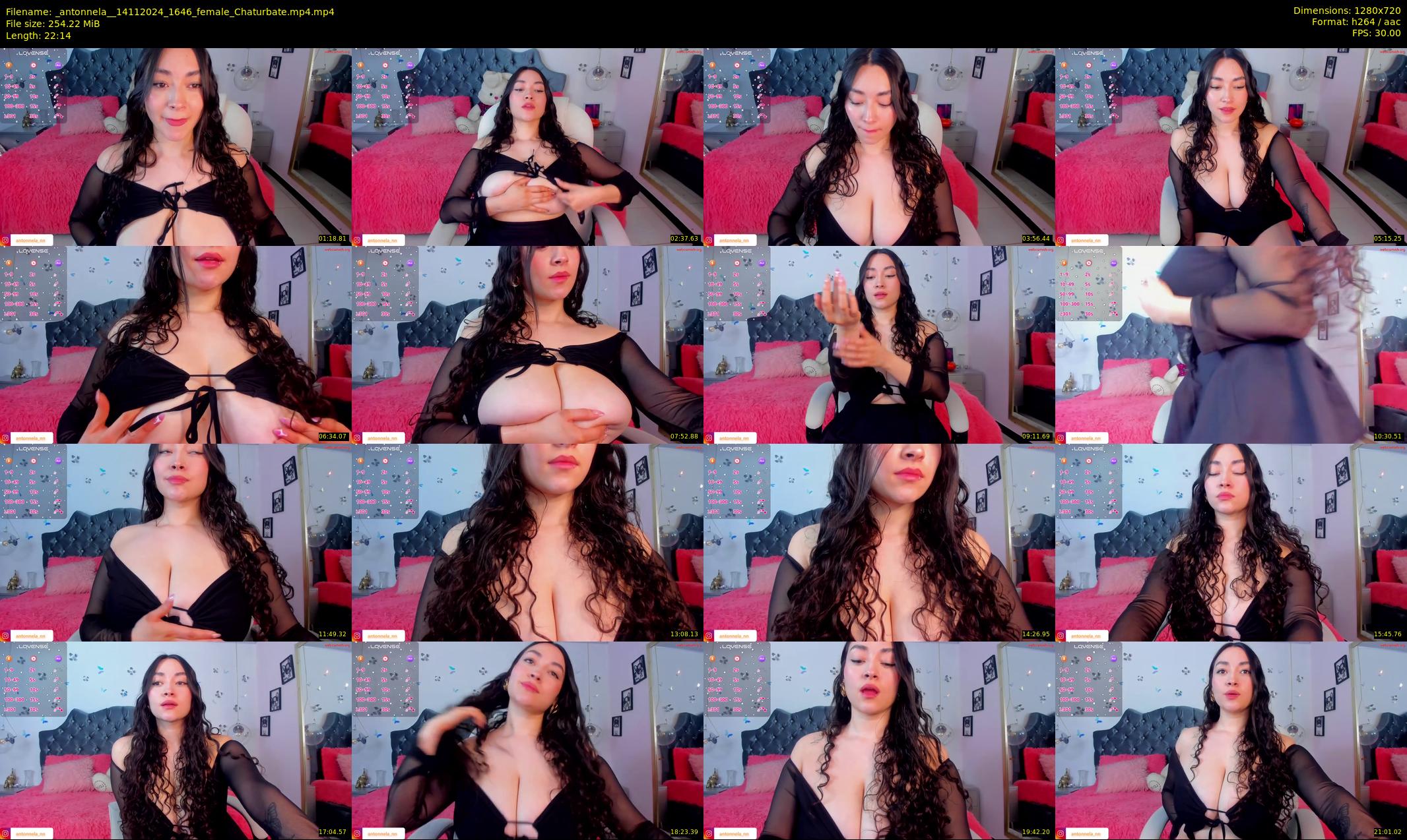 _antonnela_ — 23 minute Chaturbate female cam show recording, 720p, Nov 14, 2024