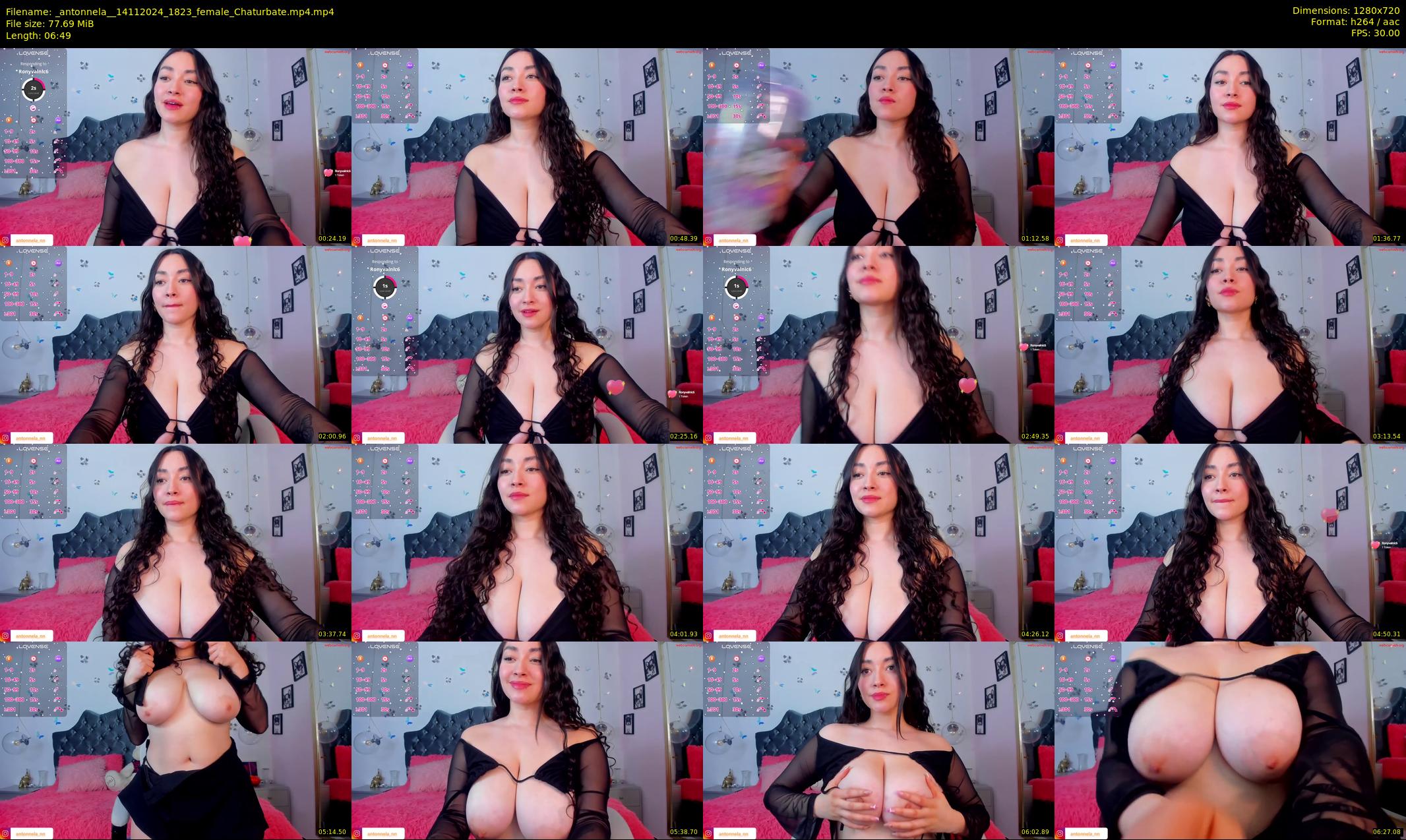_antonnela_ — 7 minute Chaturbate female cam show recording, 720p, Nov 14, 2024