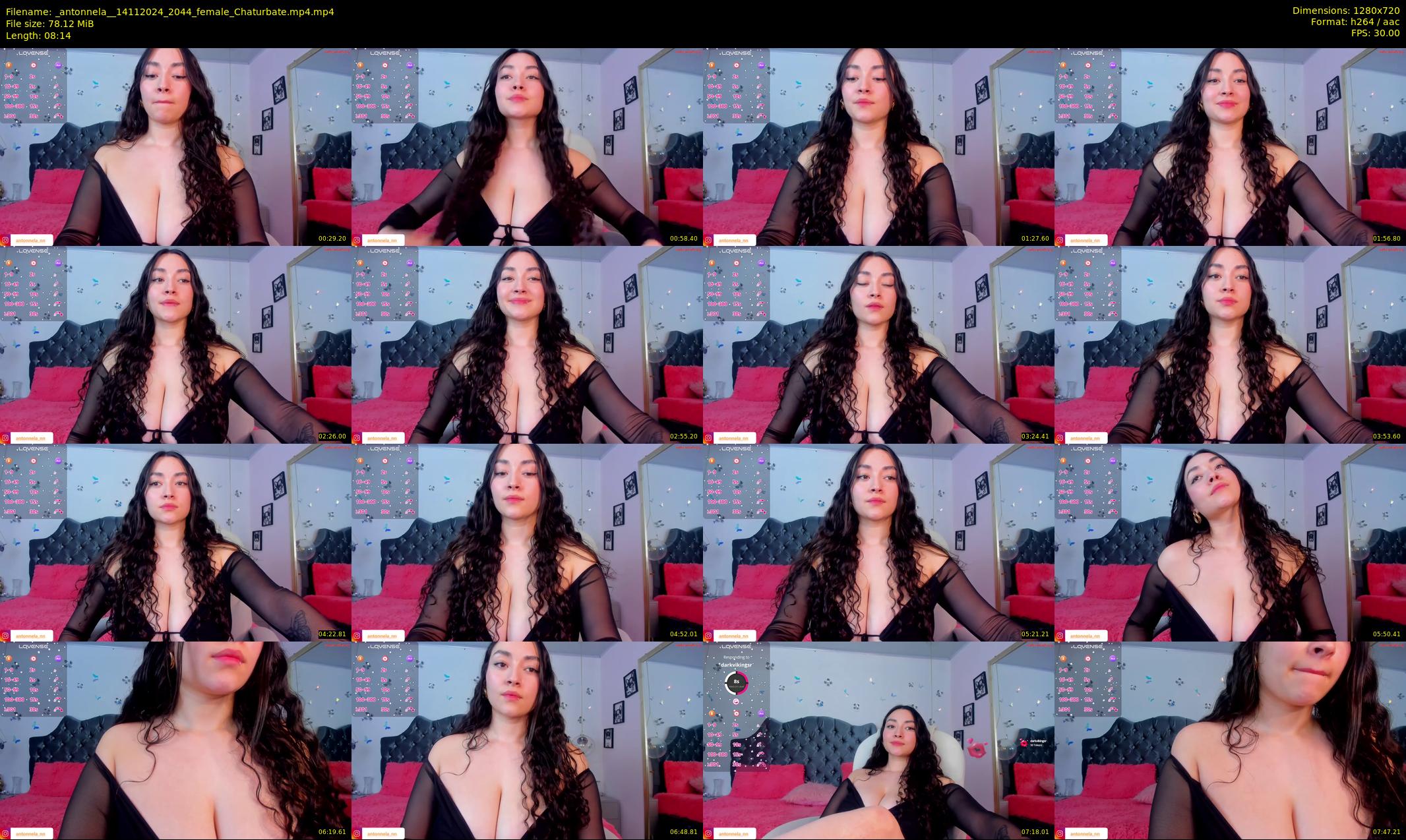 _antonnela_ — 9 minute Chaturbate female cam show recording, 720p, Nov 14, 2024