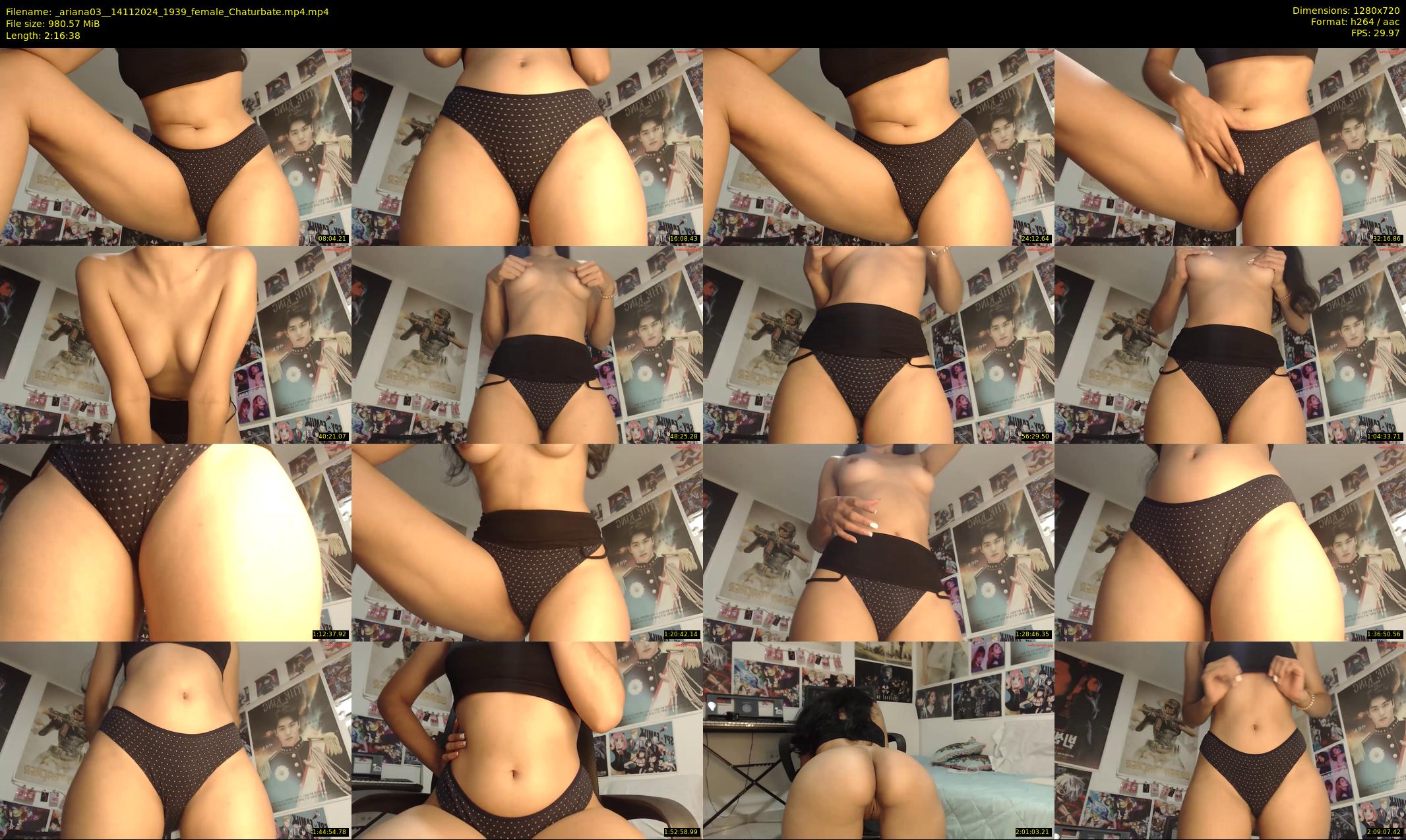 _ariana03_ — 137 minute Chaturbate female cam show recording, 720p, Nov 14, 2024