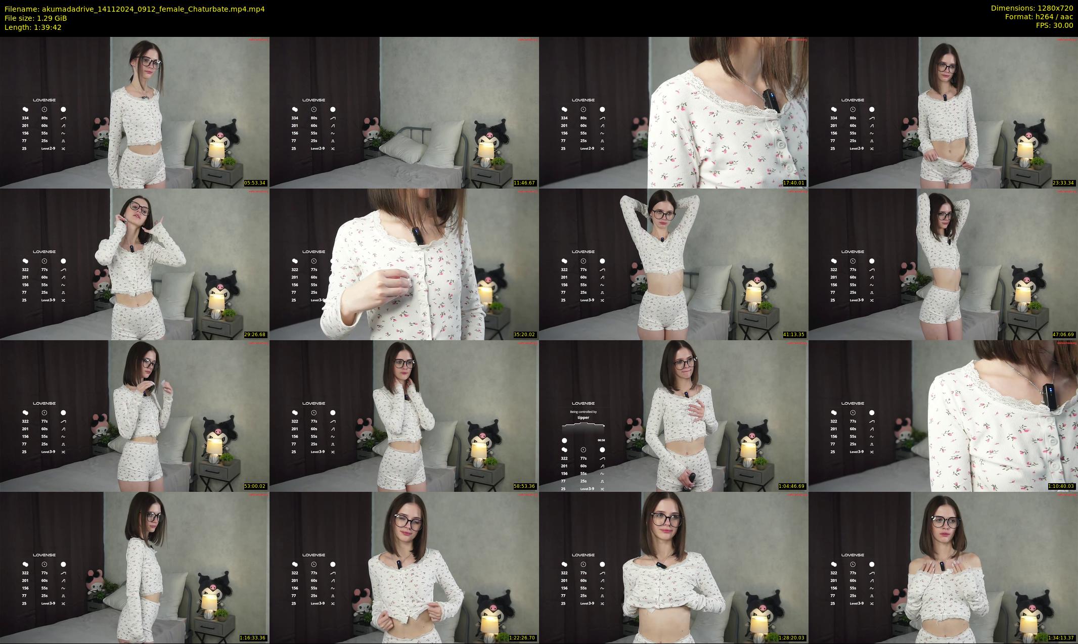 akumadadrive — 100 minute Chaturbate female cam show recording, 720p, Nov 14, 2024