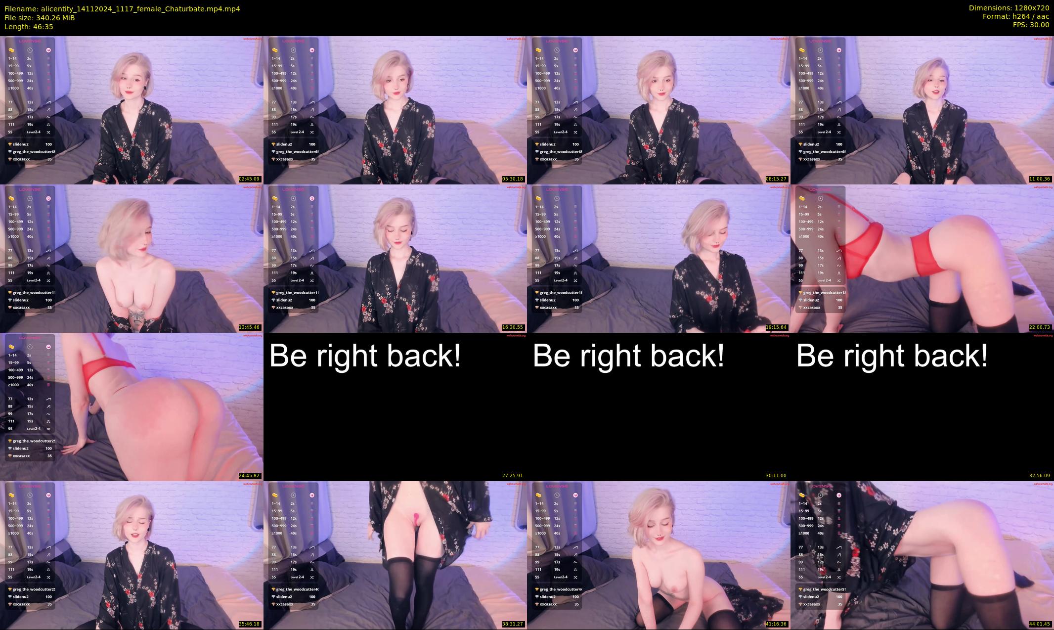 alicentity — 47 minute Chaturbate female cam show recording, 720p, Nov 14, 2024