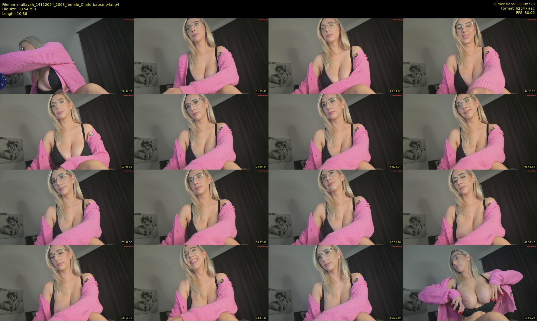 allayah — 11 minute Chaturbate female cam show recording, 720p, Nov 14, 2024