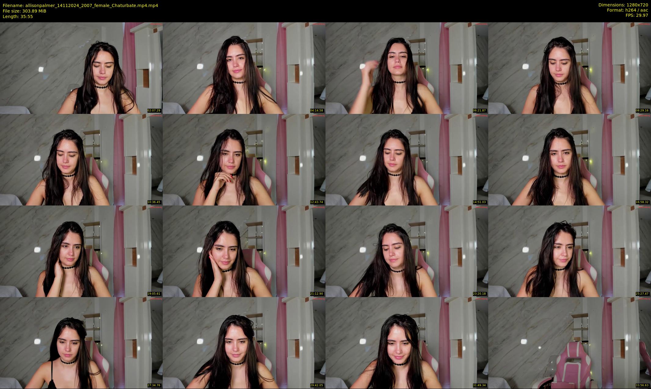 allisonpalmer — 36 minute Chaturbate female cam show recording, 720p, Nov 14, 2024