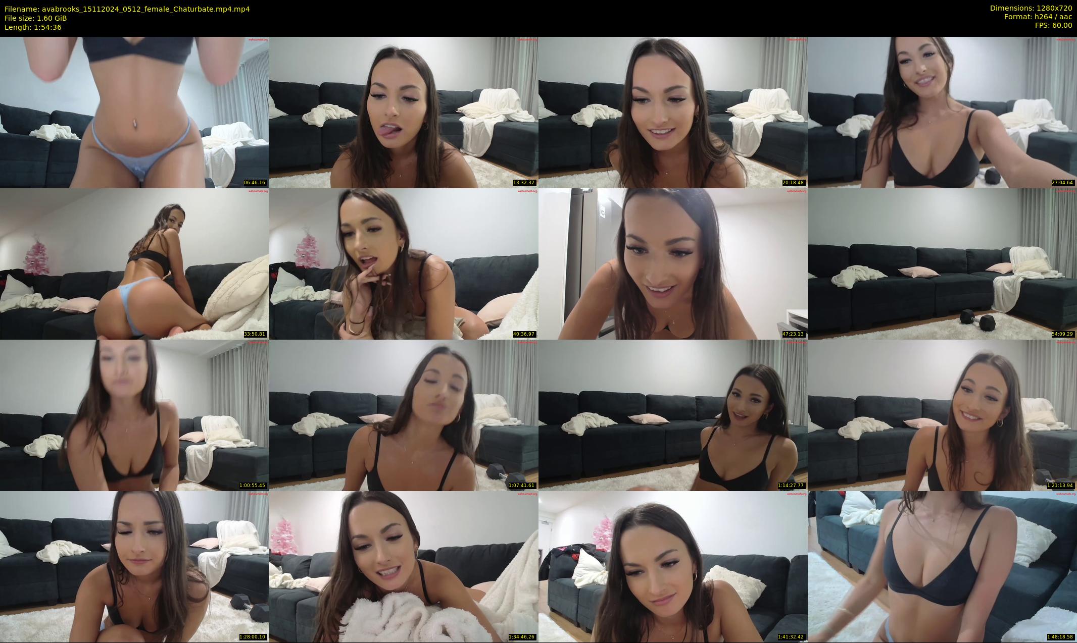 avabrooks — 115 minute Chaturbate female cam show recording, 720p, Nov 15, 2024