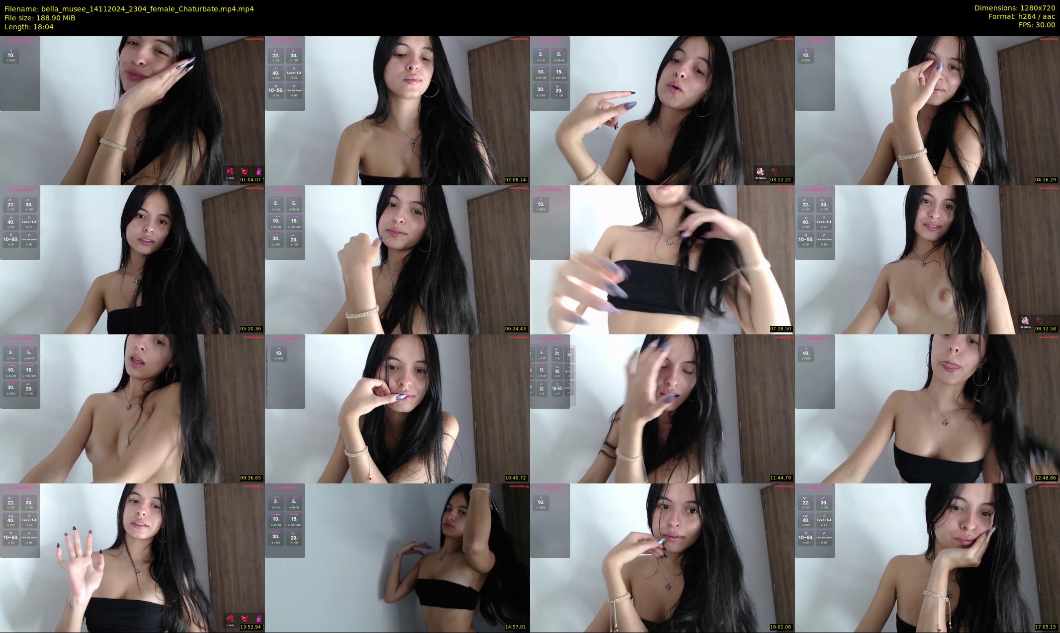 bella_musee — 19 minute Chaturbate female cam show recording, 720p, Nov 14, 2024