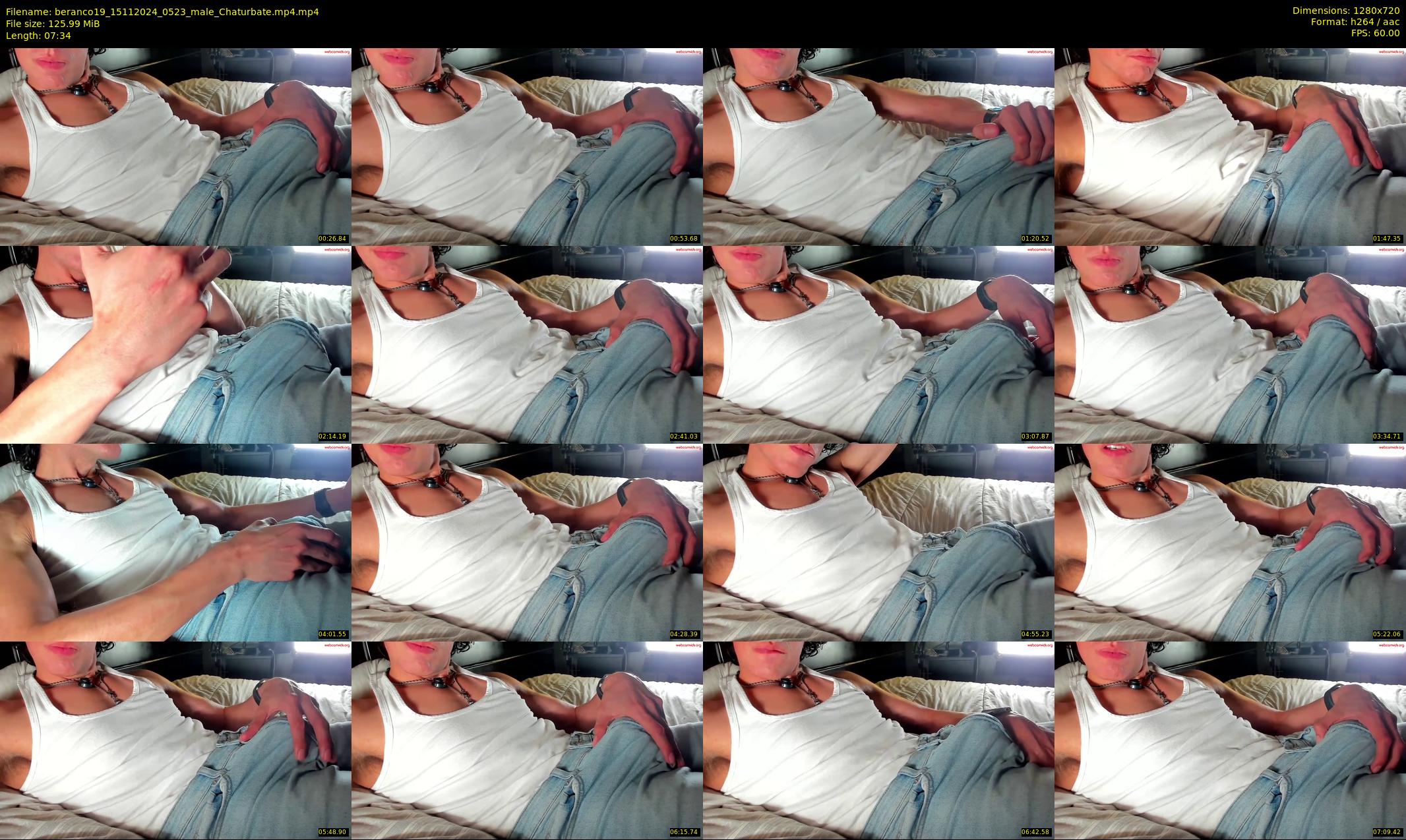 beranco19 — 8 minute Chaturbate male cam show recording, 720p, Nov 15, 2024