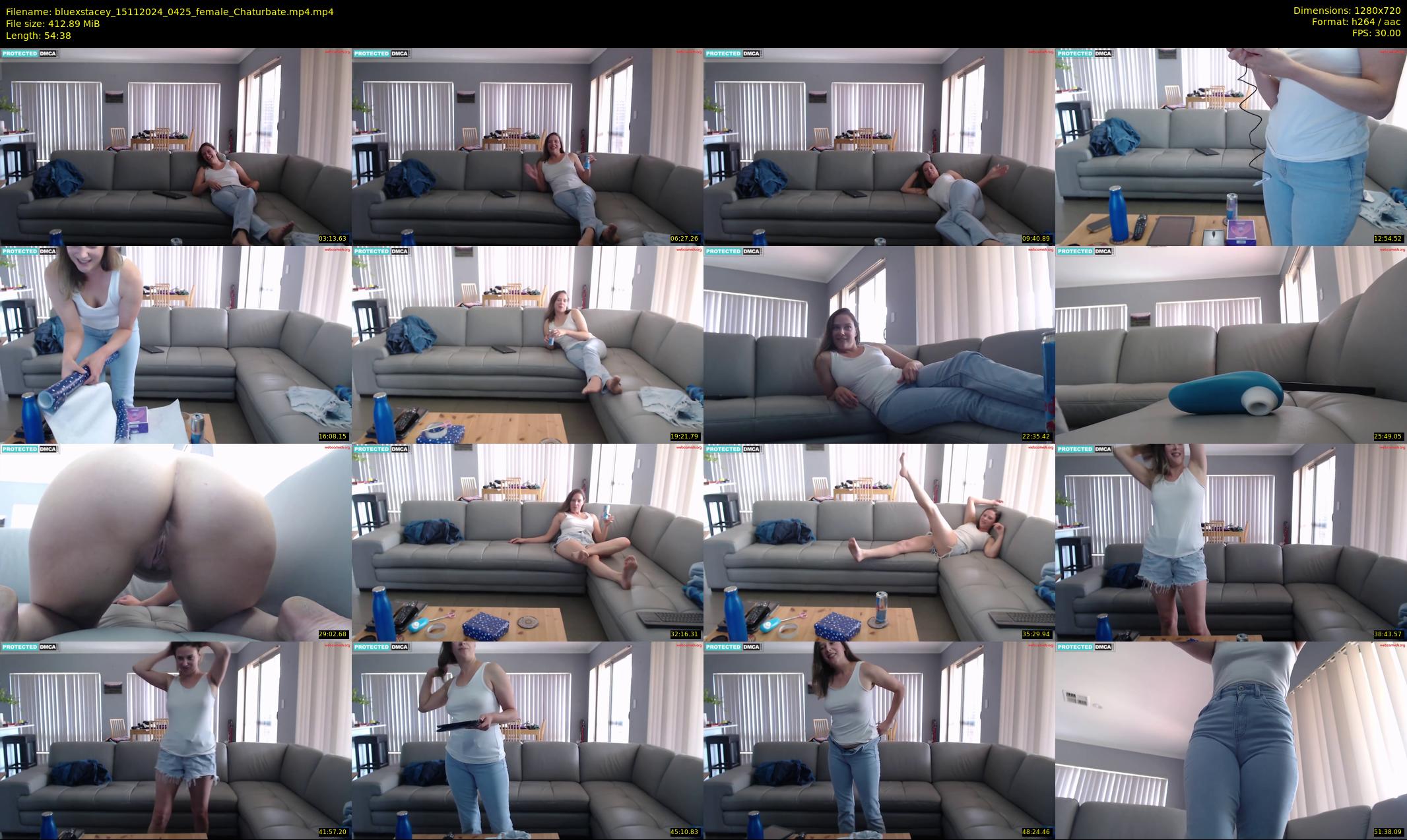 bluexstacey — 55 minute Chaturbate female cam show recording, 720p, Nov 15, 2024