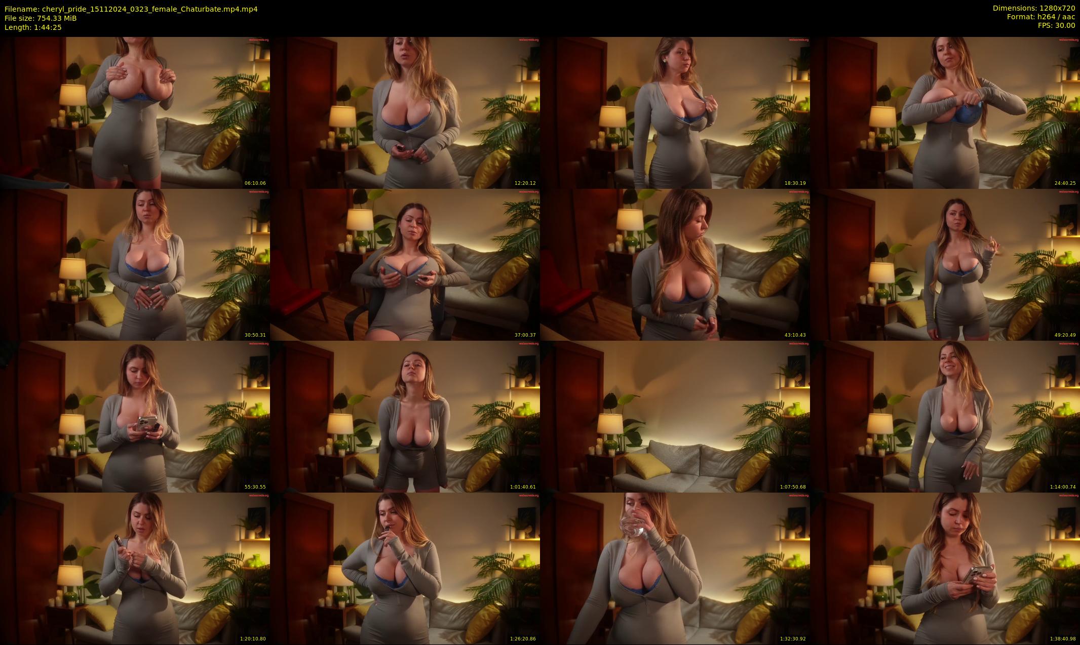 cheryl_pride — 105 minute Chaturbate female cam show recording, 720p, Nov 15, 2024