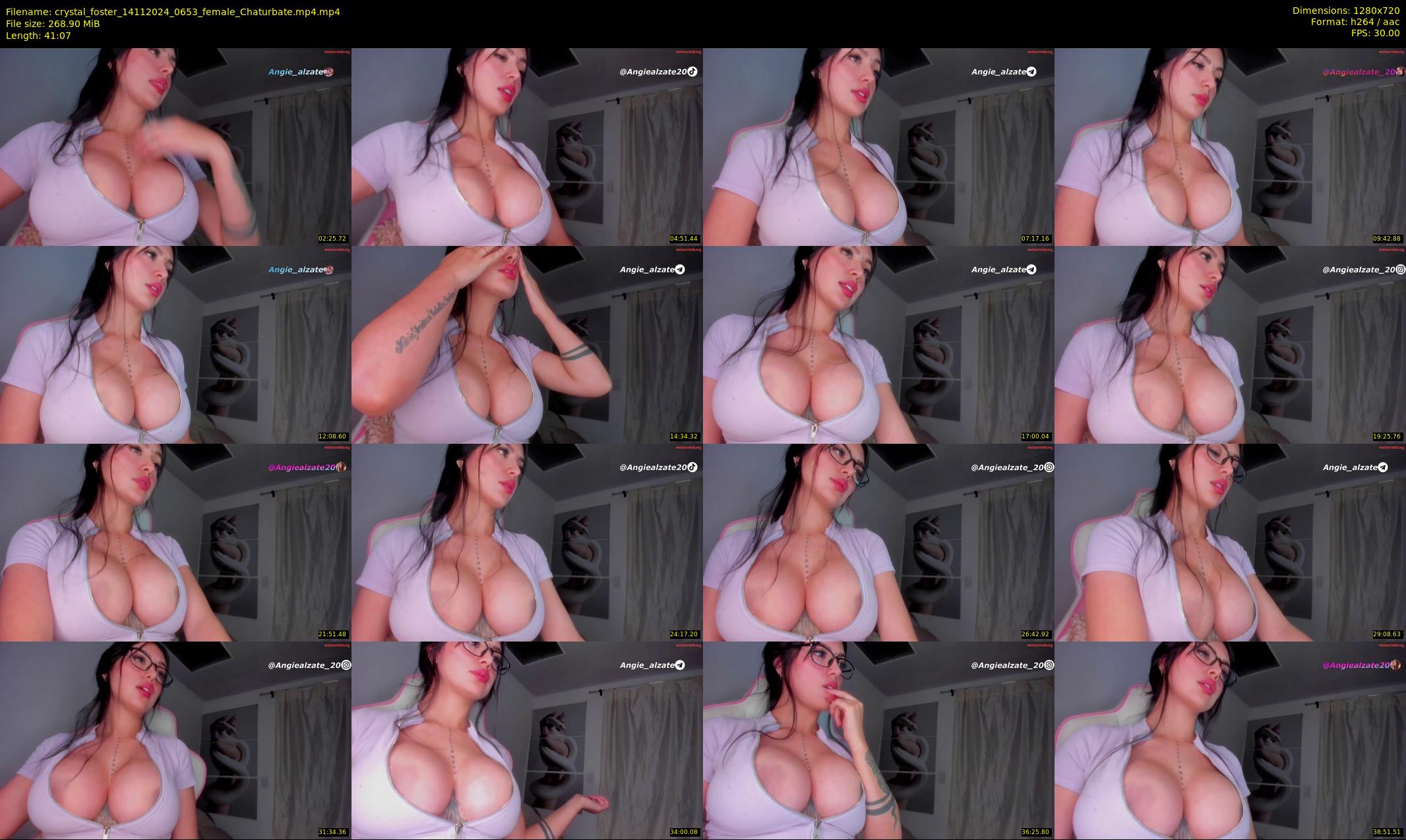 crystal_foster — 42 minute Chaturbate female cam show recording, 720p, Nov 14, 2024