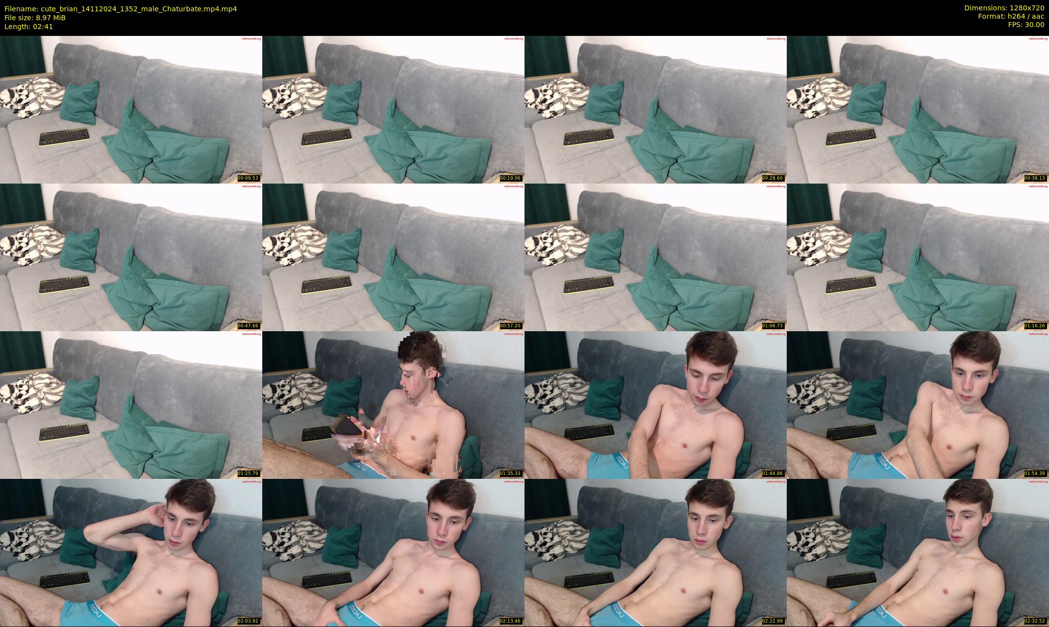 cute_brian — 3 minute Chaturbate male cam show recording, 720p, Nov 14, 2024