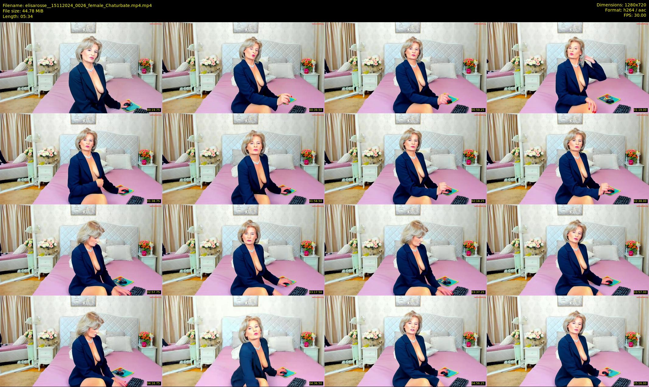 elisarosse_ — 6 minute Chaturbate female cam show recording, 720p, Nov 15, 2024