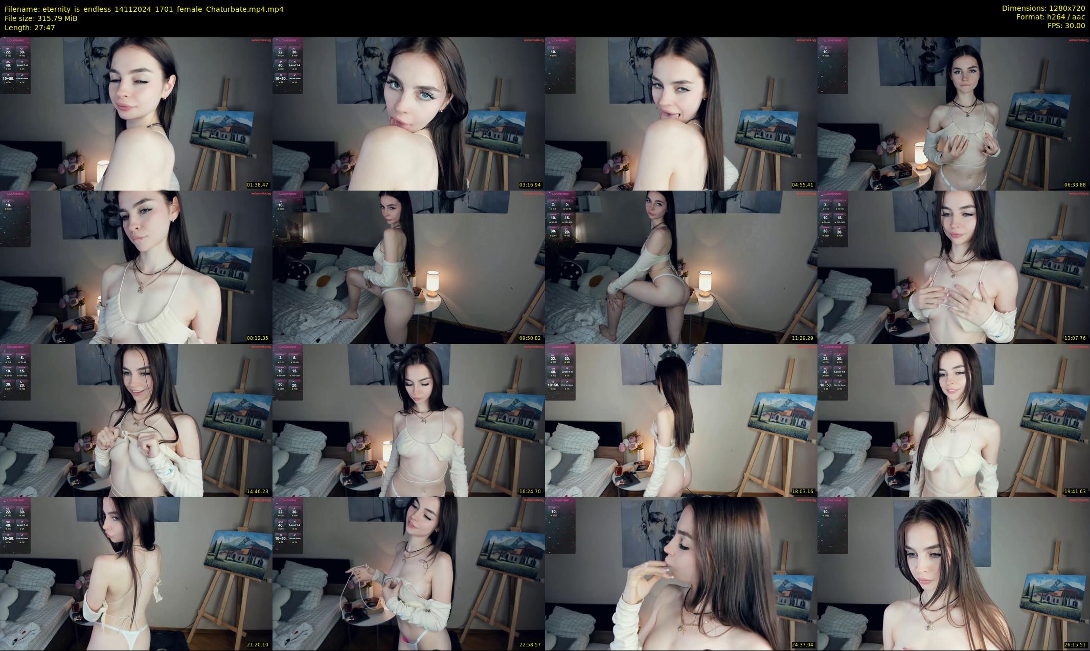 eternity_is_endless — 28 minute Chaturbate female cam show recording, 720p, Nov 14, 2024
