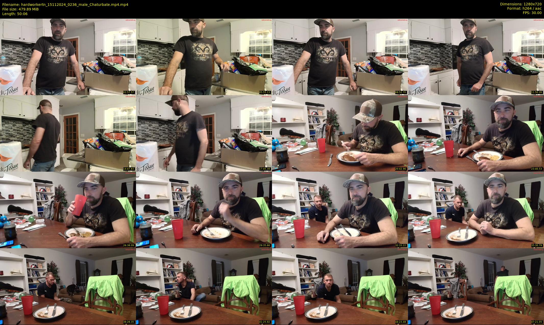 hardworkertn — 51 minute Chaturbate male cam show recording, 720p, Nov 15, 2024