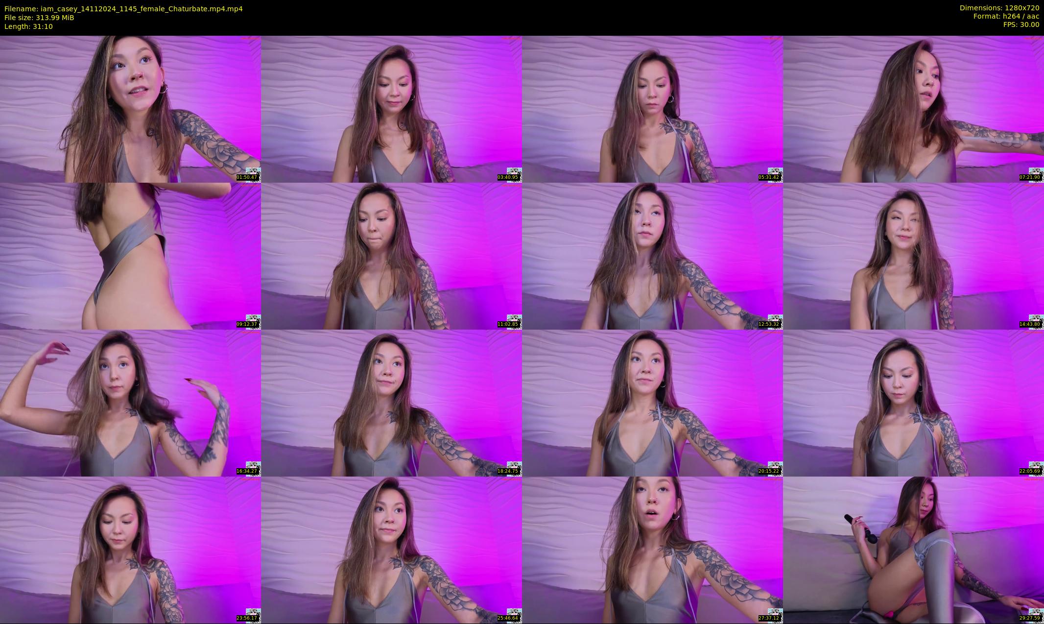 iam_casey — 32 minute Chaturbate female cam show recording, 720p, Nov 14, 2024