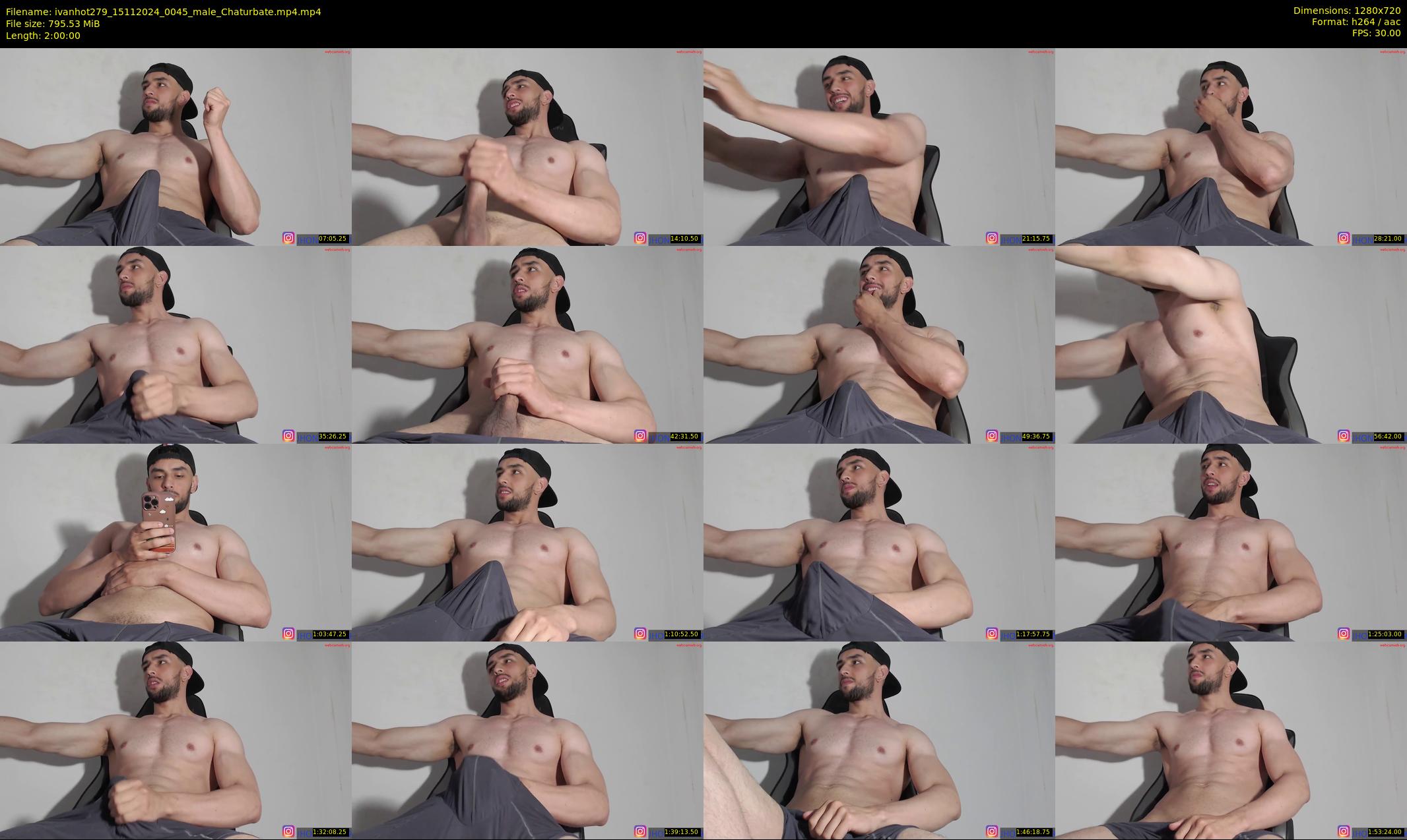 ivanhot279 — 120 minute Chaturbate male cam show recording, 720p, Nov 15, 2024
