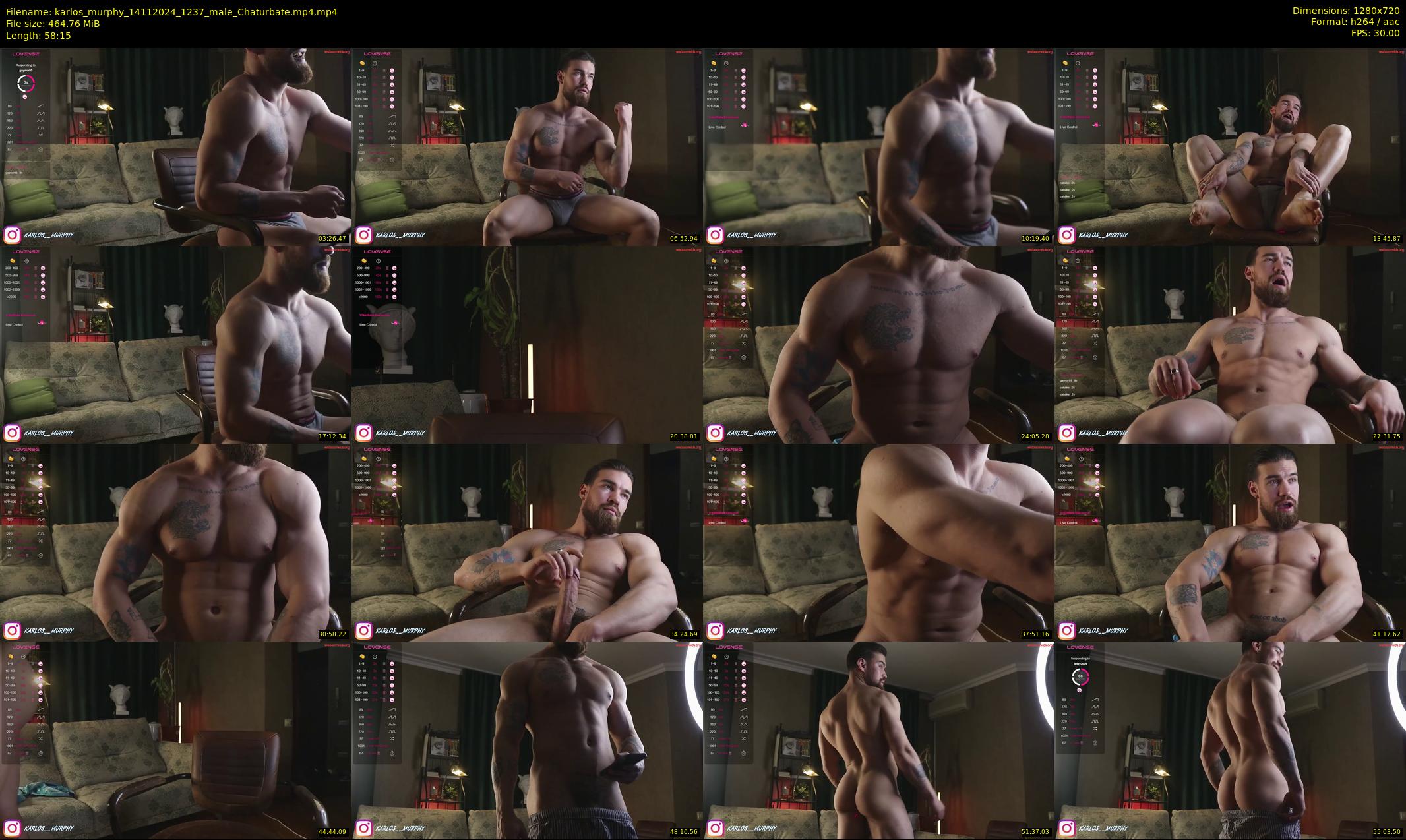 karlos_murphy — 59 minute Chaturbate male cam show recording, 720p, Nov 14, 2024