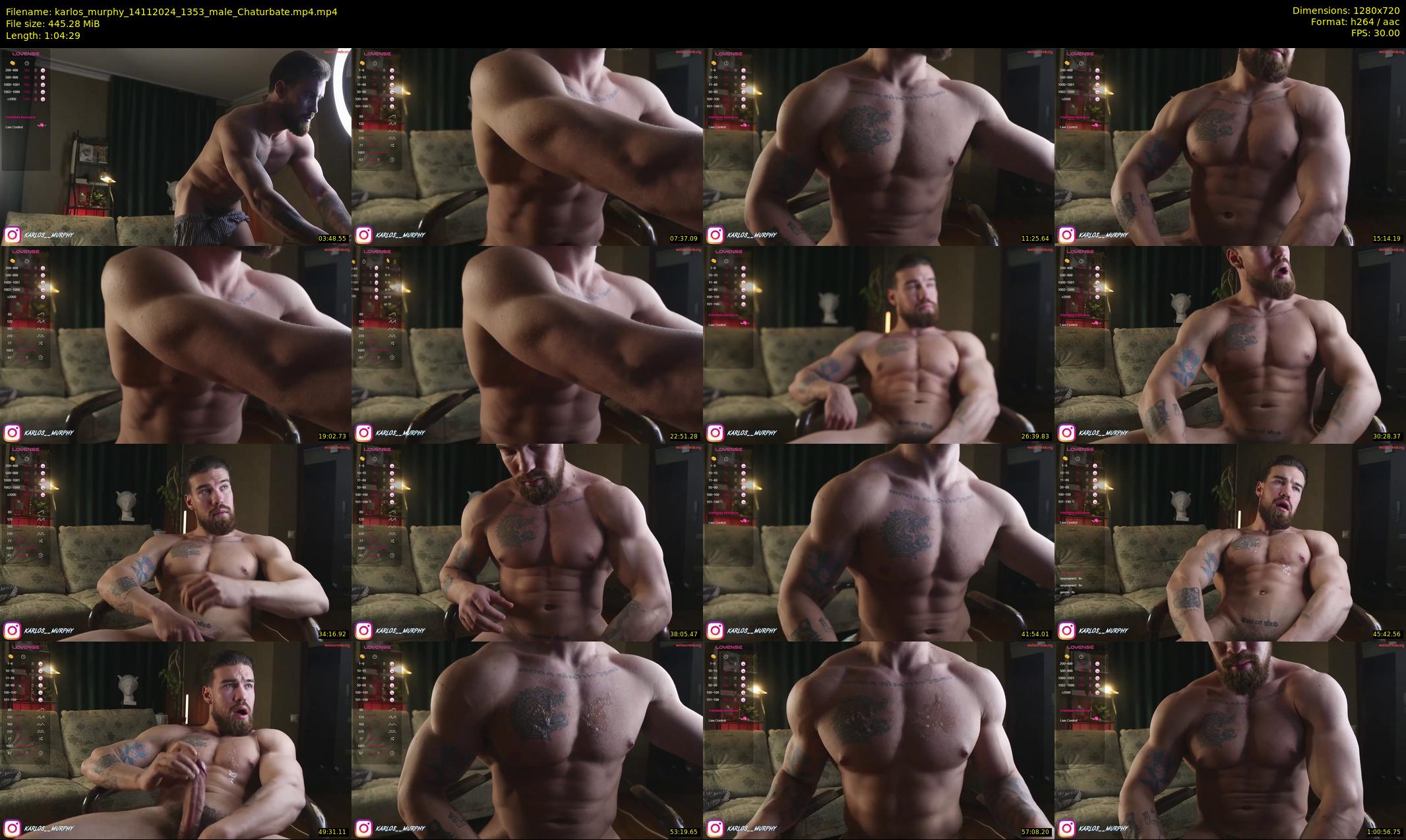 karlos_murphy — 65 minute Chaturbate male cam show recording, 720p, Nov 14, 2024