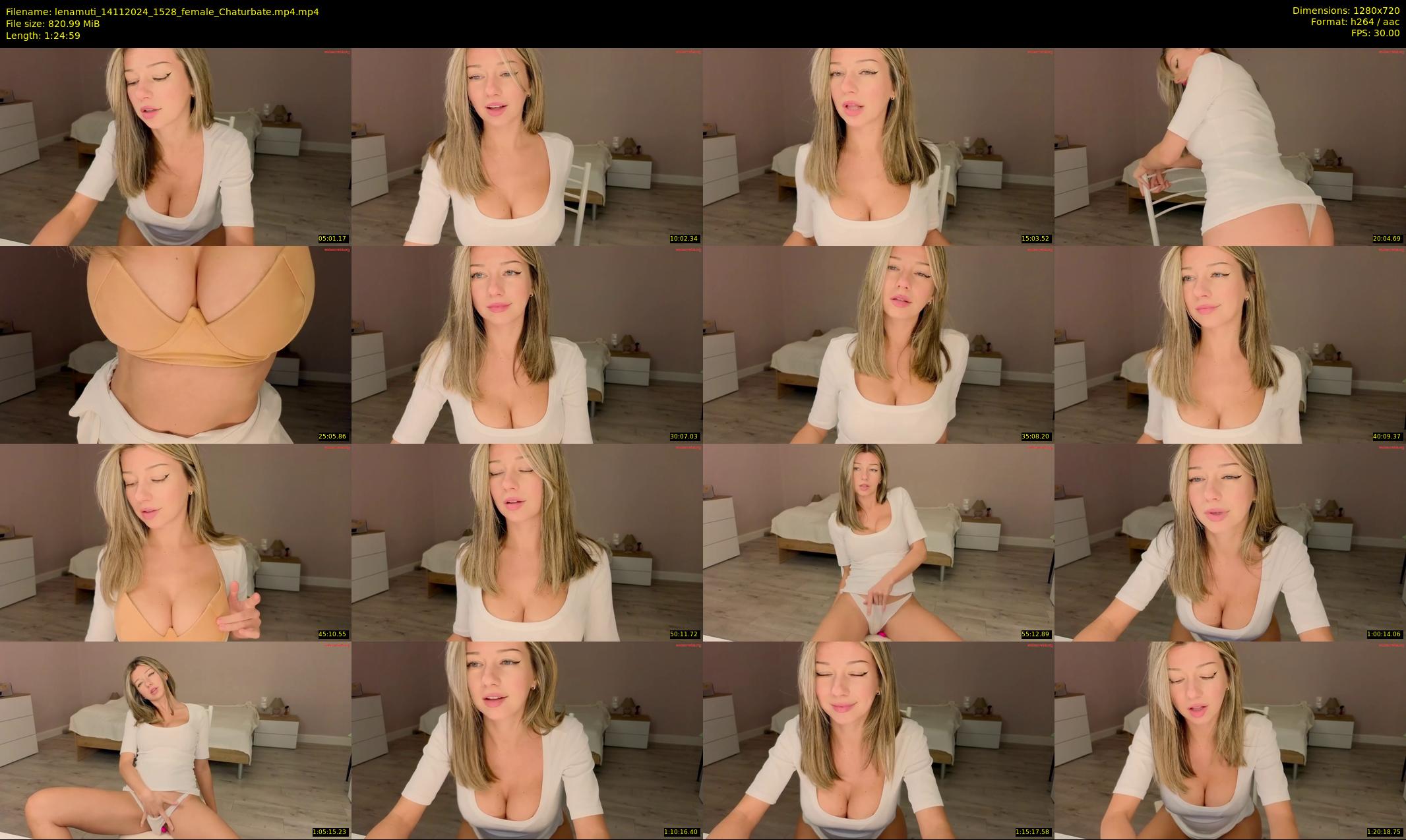 lenamuti — 85 minute Chaturbate female cam show recording, 720p, Nov 14, 2024