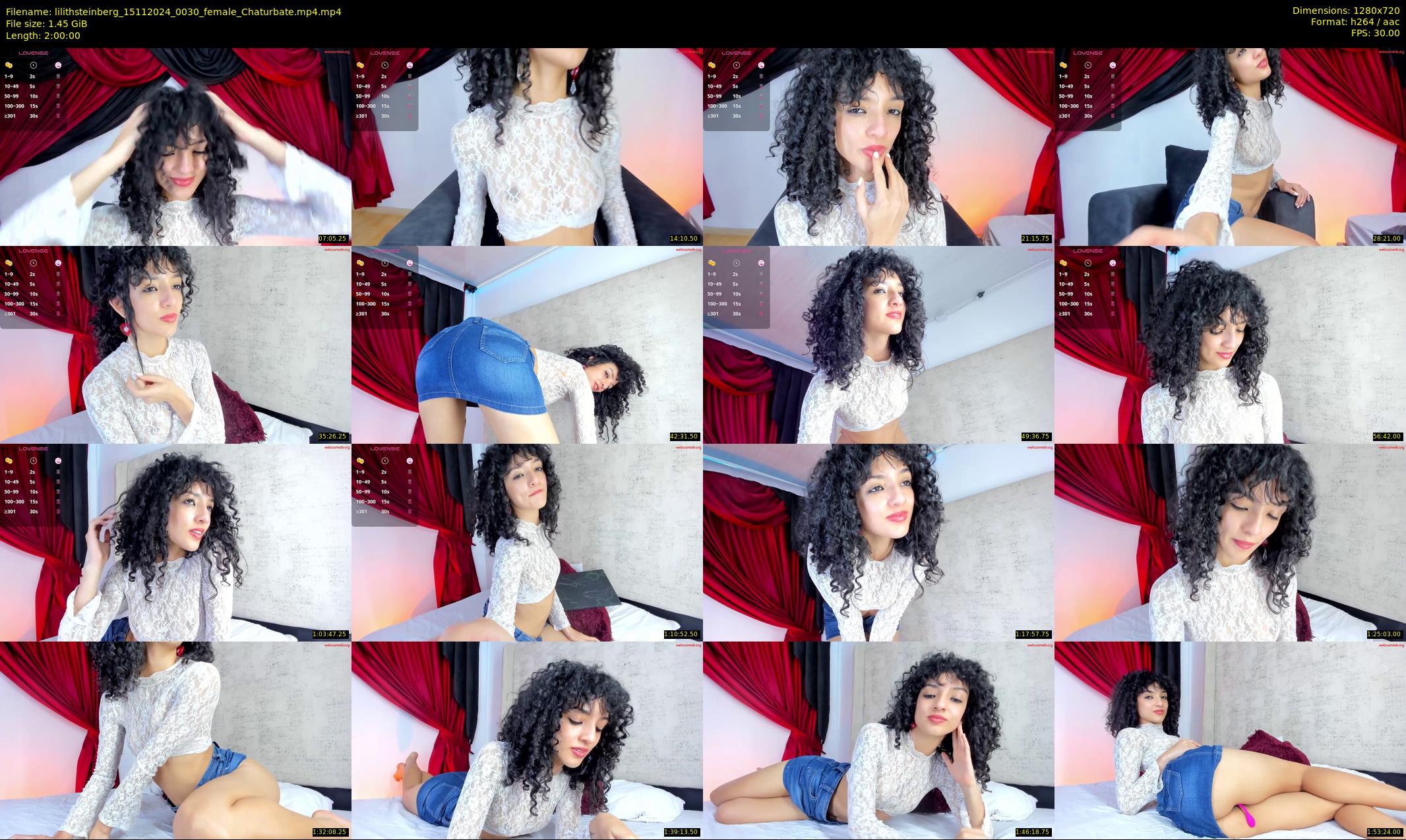 lilithsteinberg — 120 minute Chaturbate female cam show recording, 720p, Nov 15, 2024