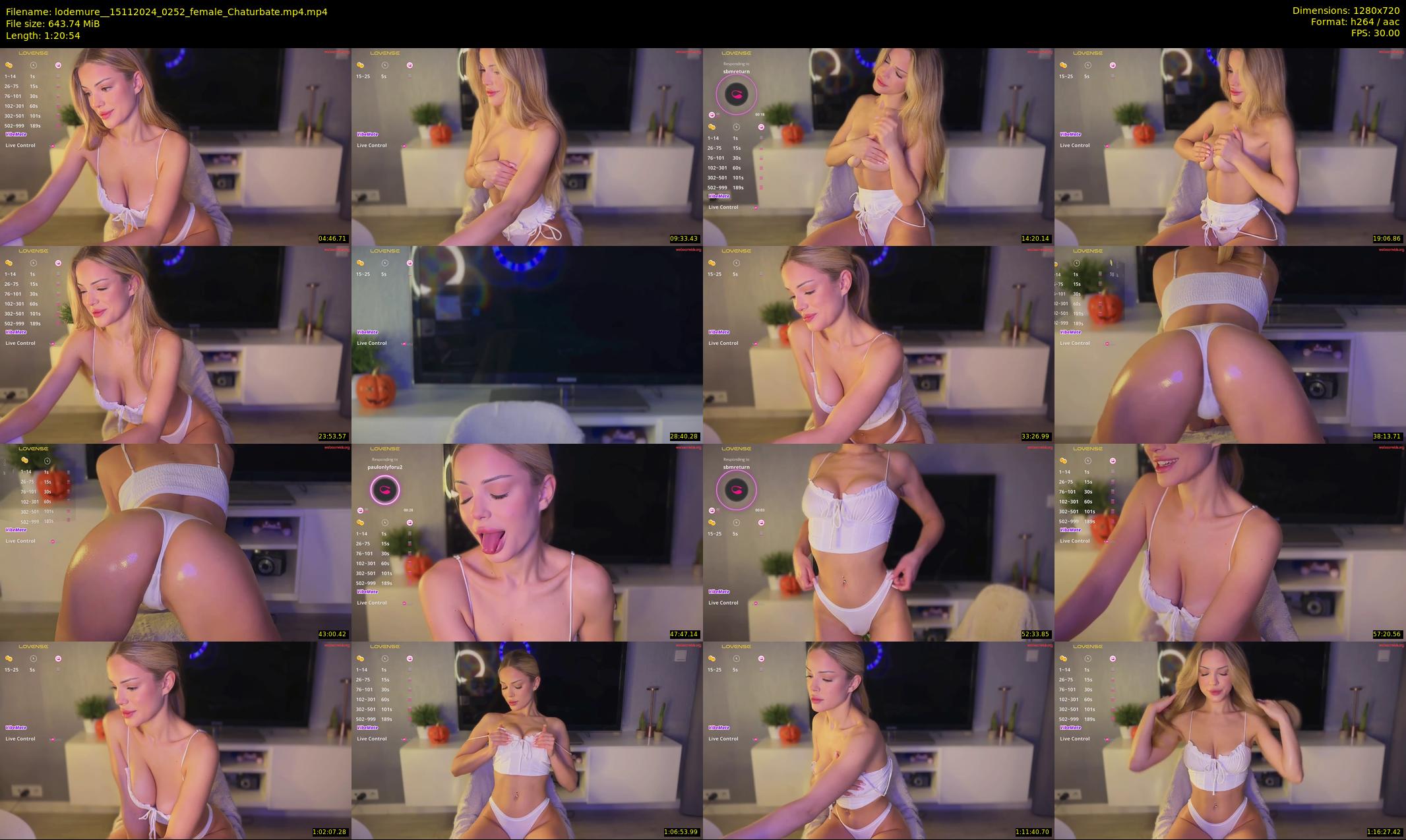 lodemure_ — 81 minute Chaturbate female cam show recording, 720p, Nov 15, 2024