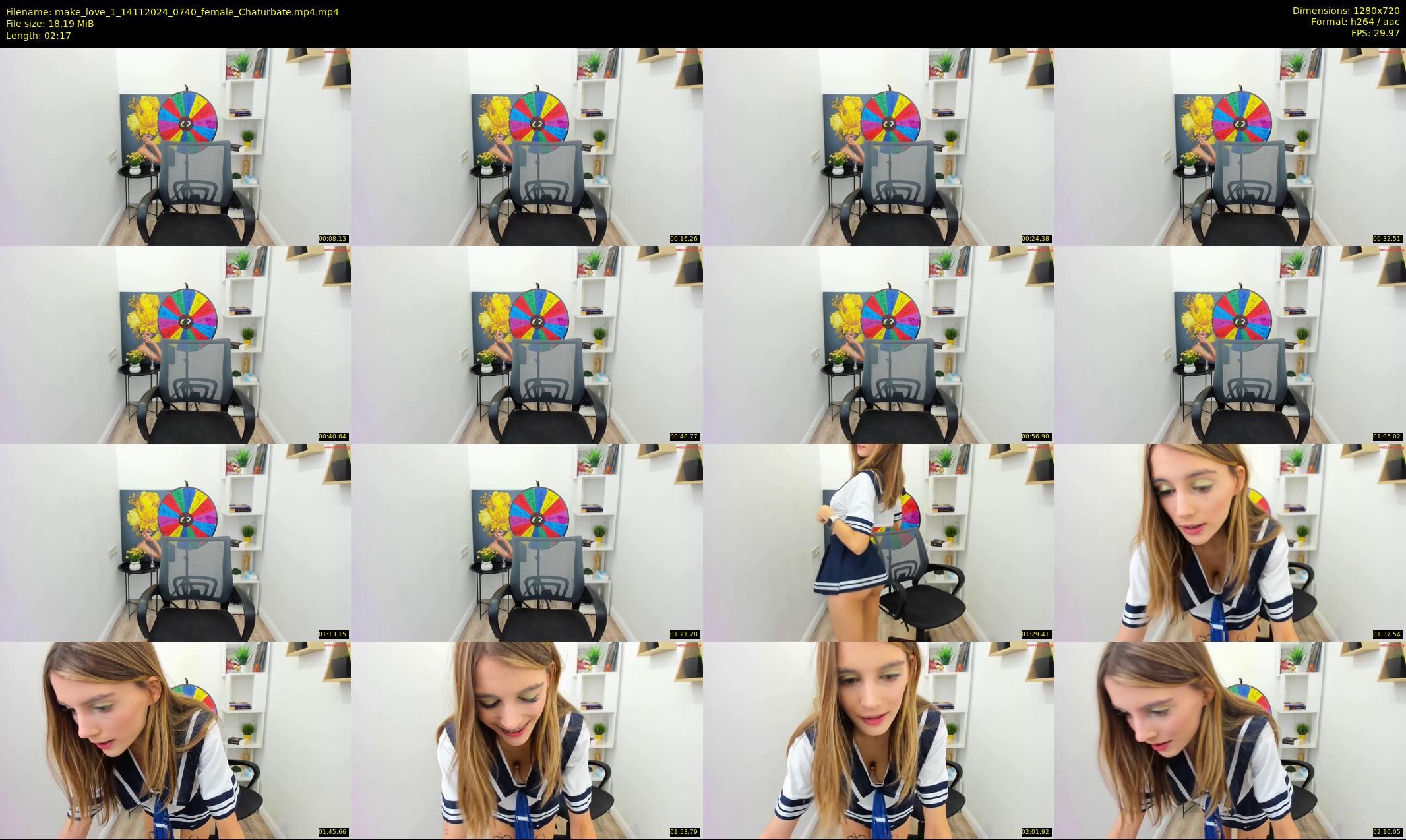 make_love_1 — 3 minute Chaturbate female cam show recording, 720p, Nov 14, 2024