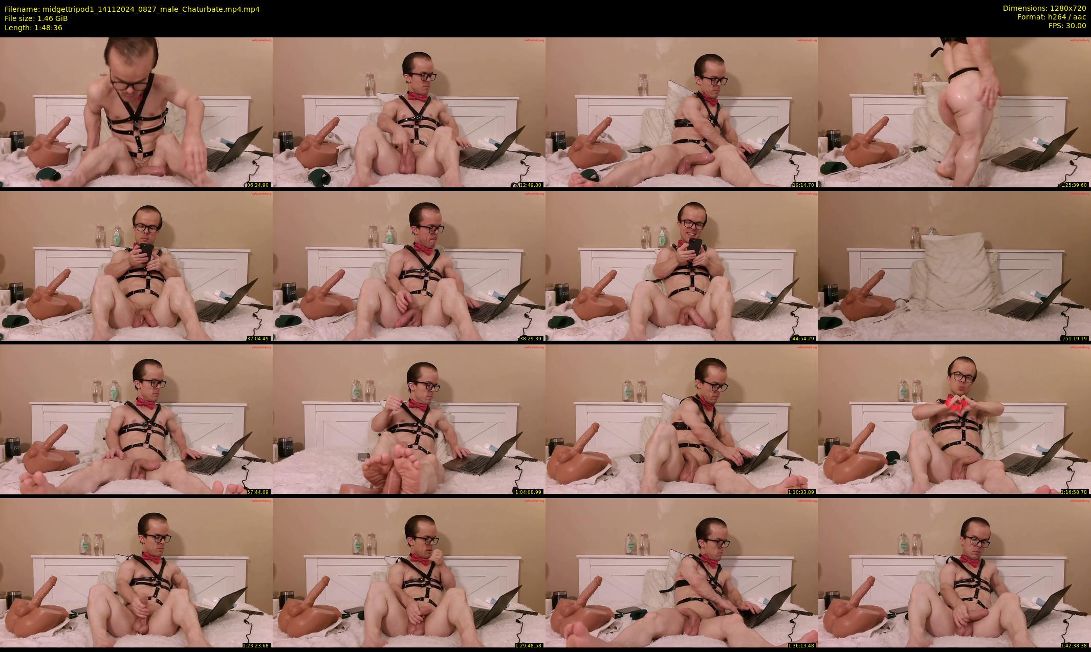 midgettripod1 — 109 minute Chaturbate male cam show recording, 720p, Nov 14, 2024