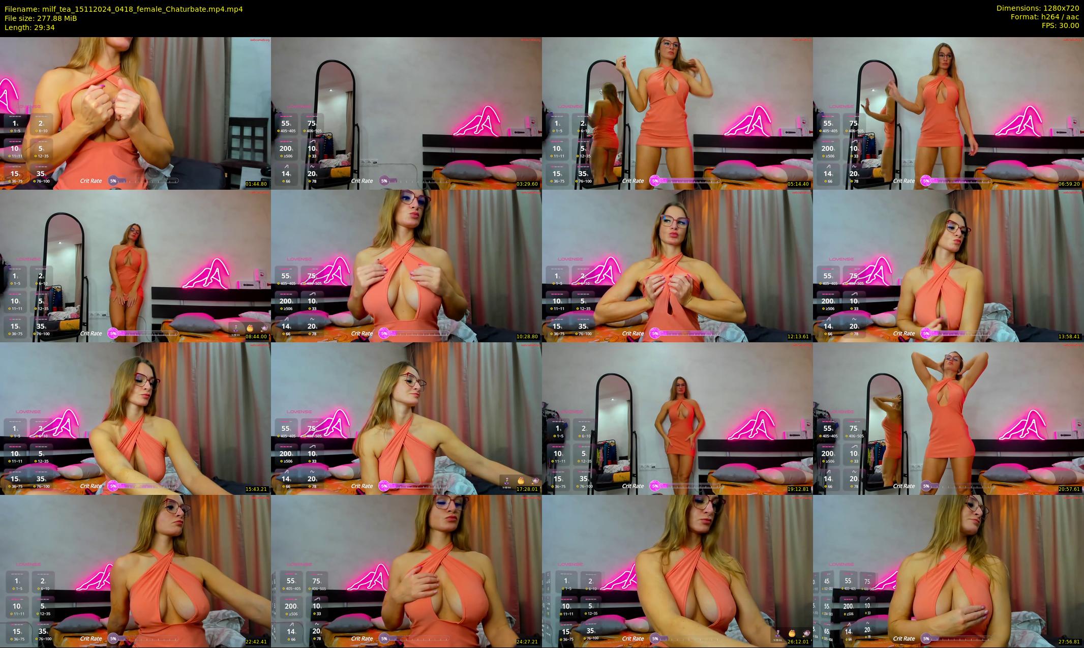 milf_tea — 30 minute Chaturbate female cam show recording, 720p, Nov 15, 2024