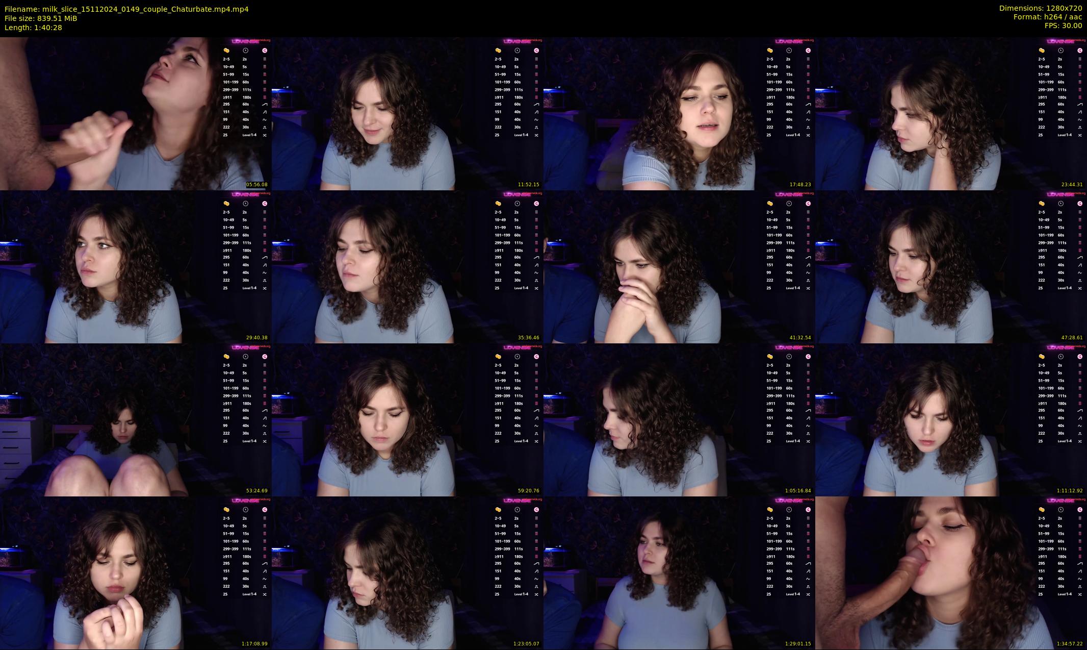 milk_slice — 101 minute Chaturbate couple cam show recording, 720p, Nov 15, 2024