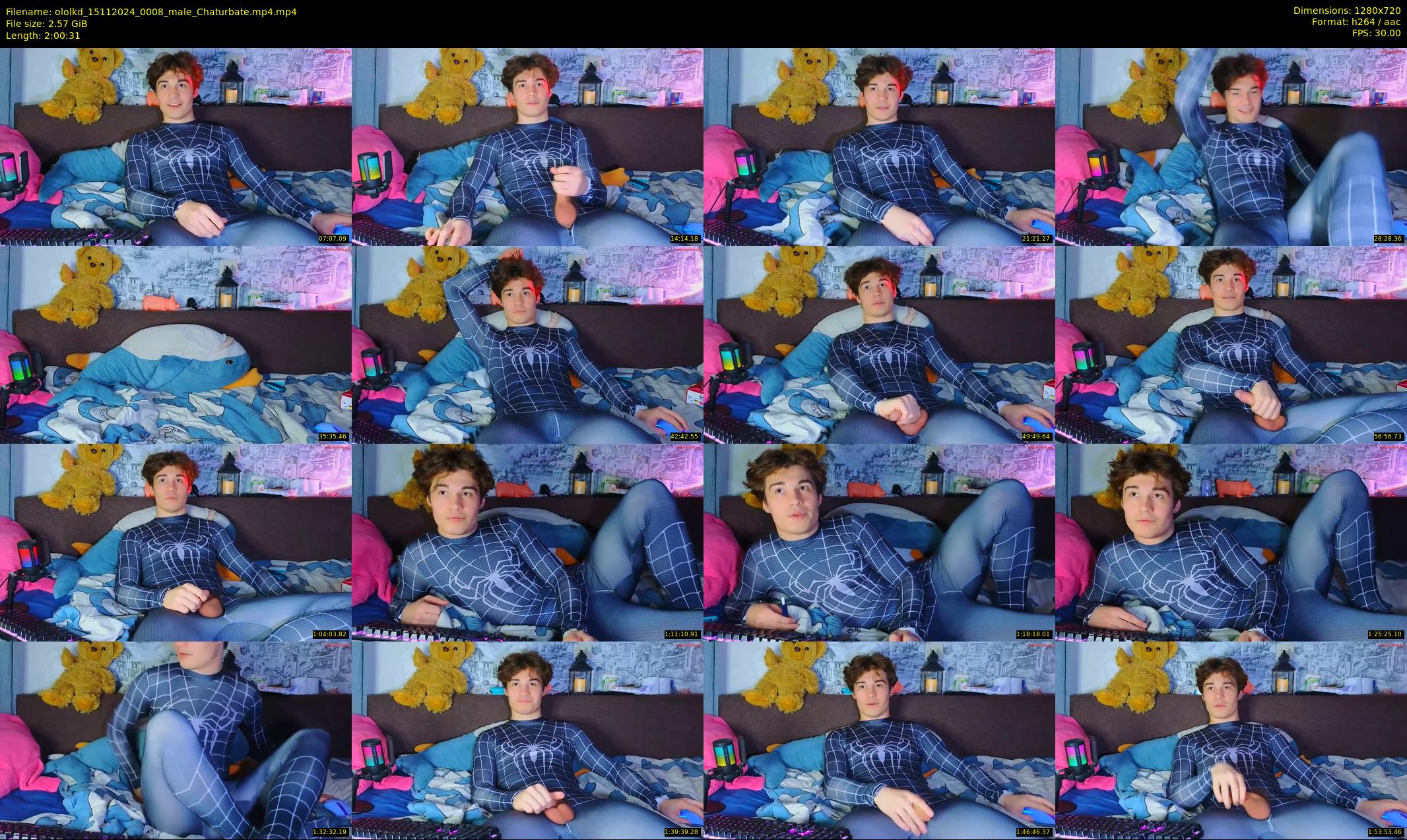 ololkd — 121 minute Chaturbate male cam show recording, 720p, Nov 15, 2024