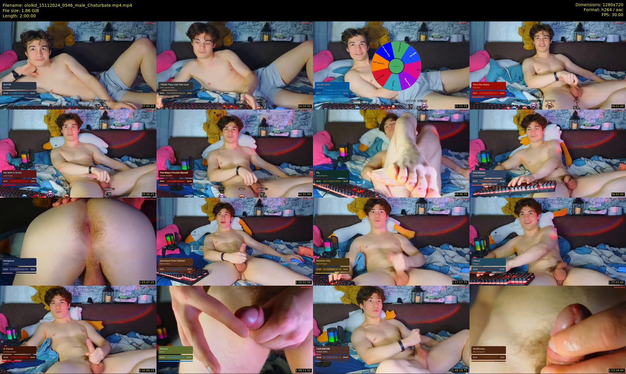 ololkd — 120 minute Chaturbate male cam show recording, 720p, Nov 15, 2024