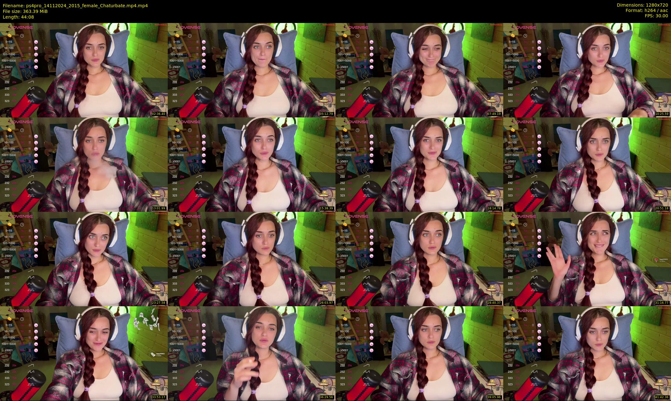 ps4pro — 45 minute Chaturbate female cam show recording, 720p, Nov 14, 2024