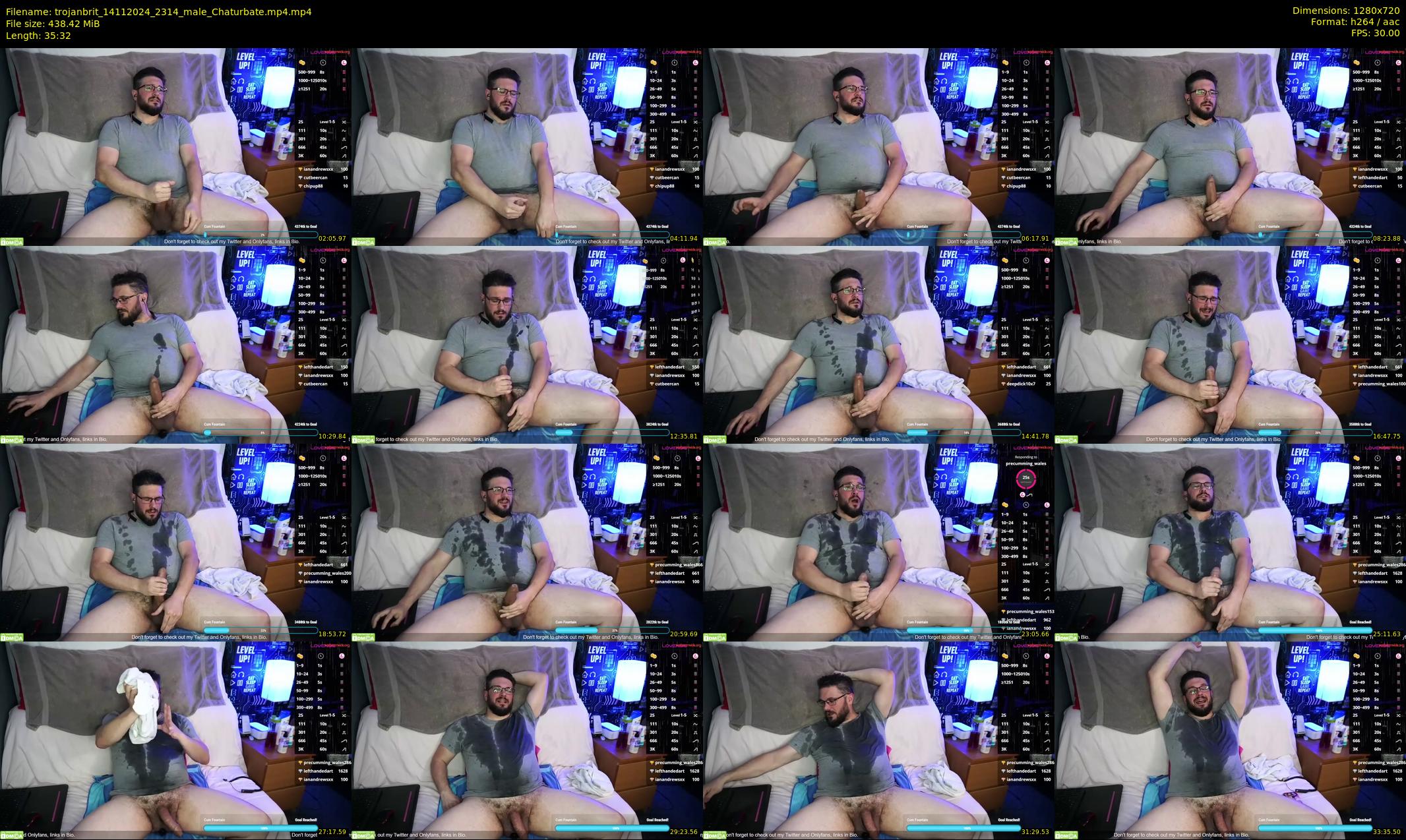 trojanbrit — 36 minute Chaturbate male cam show recording, 720p, Nov 14, 2024